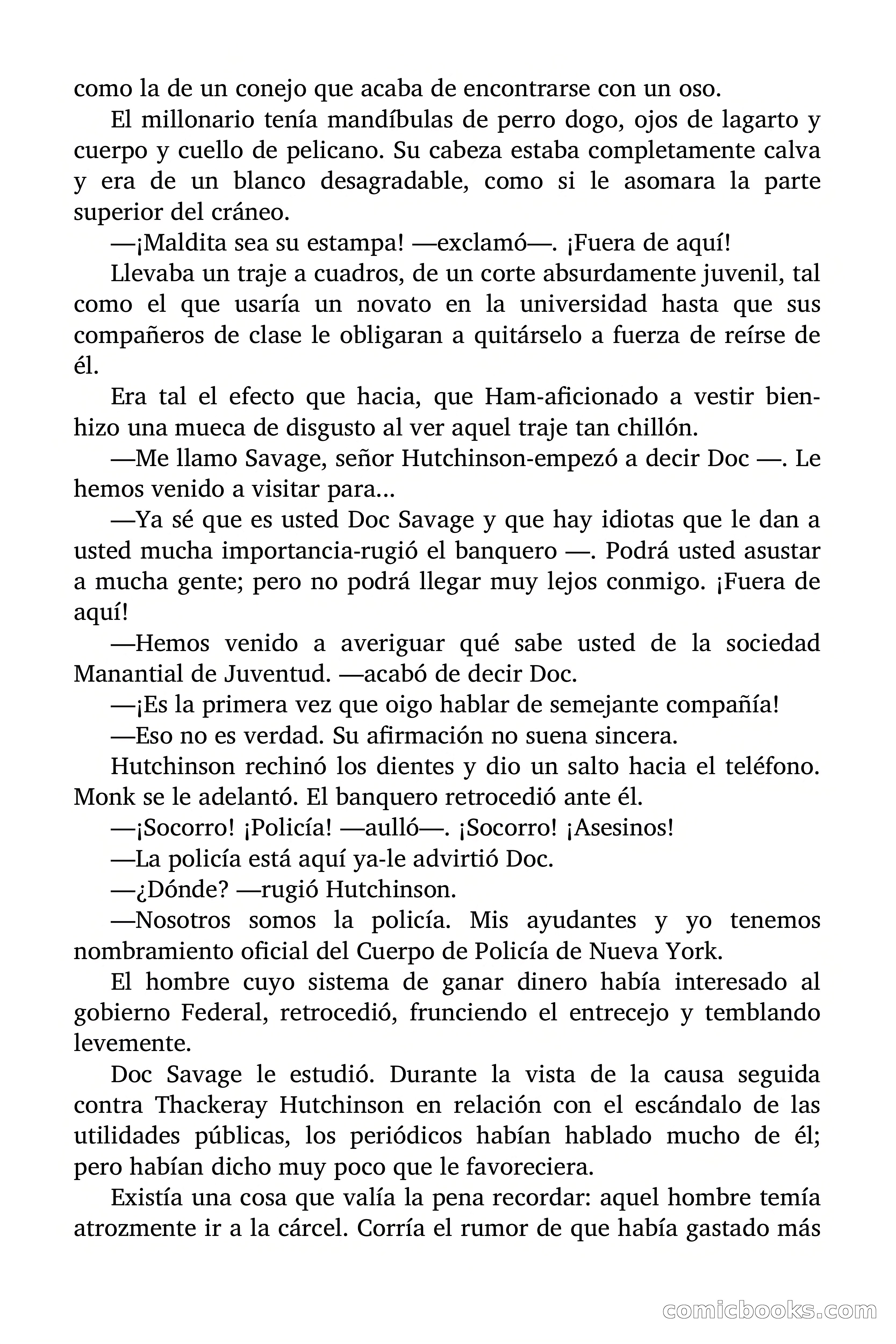 Doc Savage: Manantial de Juventud — page 47 of 155