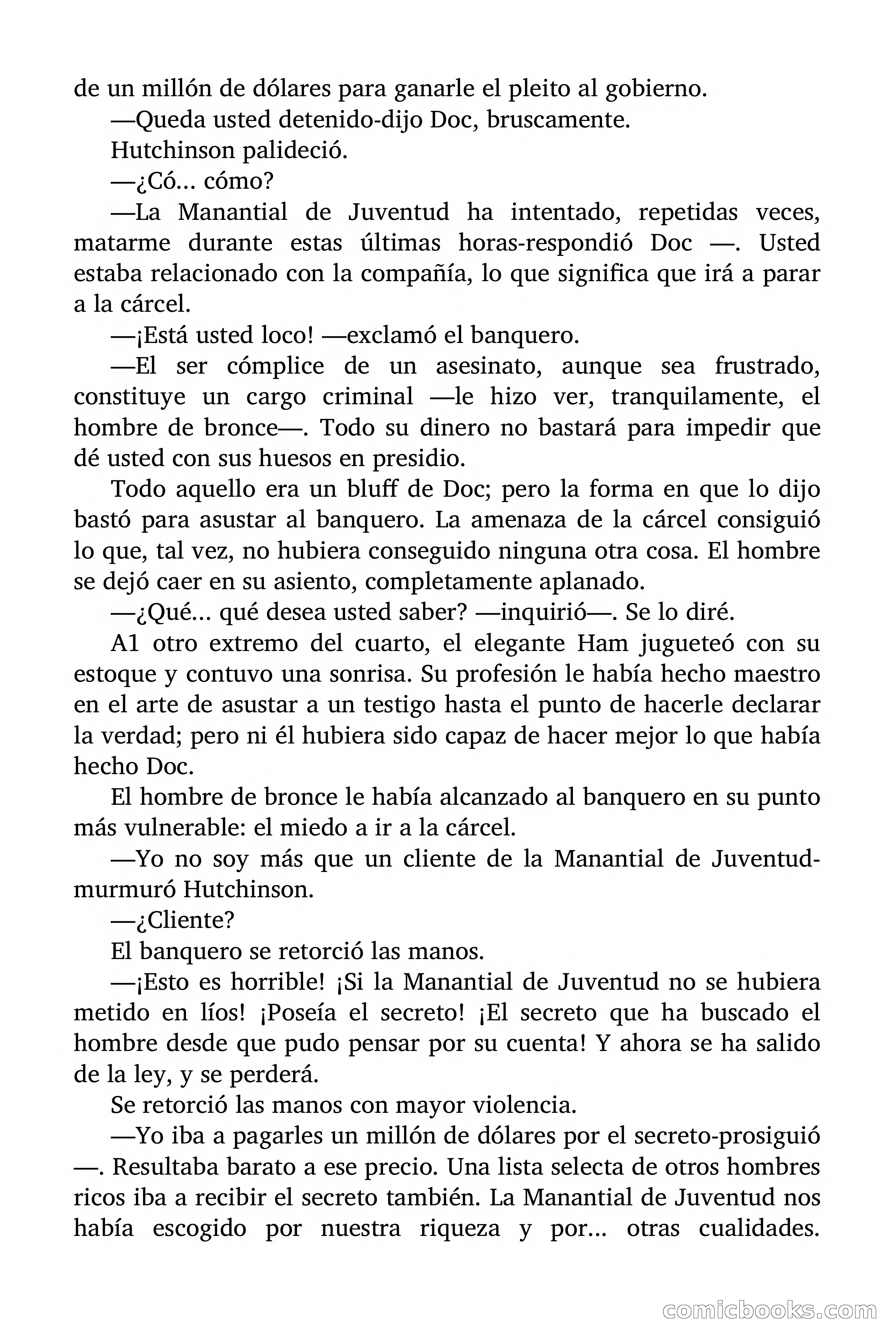 Doc Savage: Manantial de Juventud — page 48 of 155