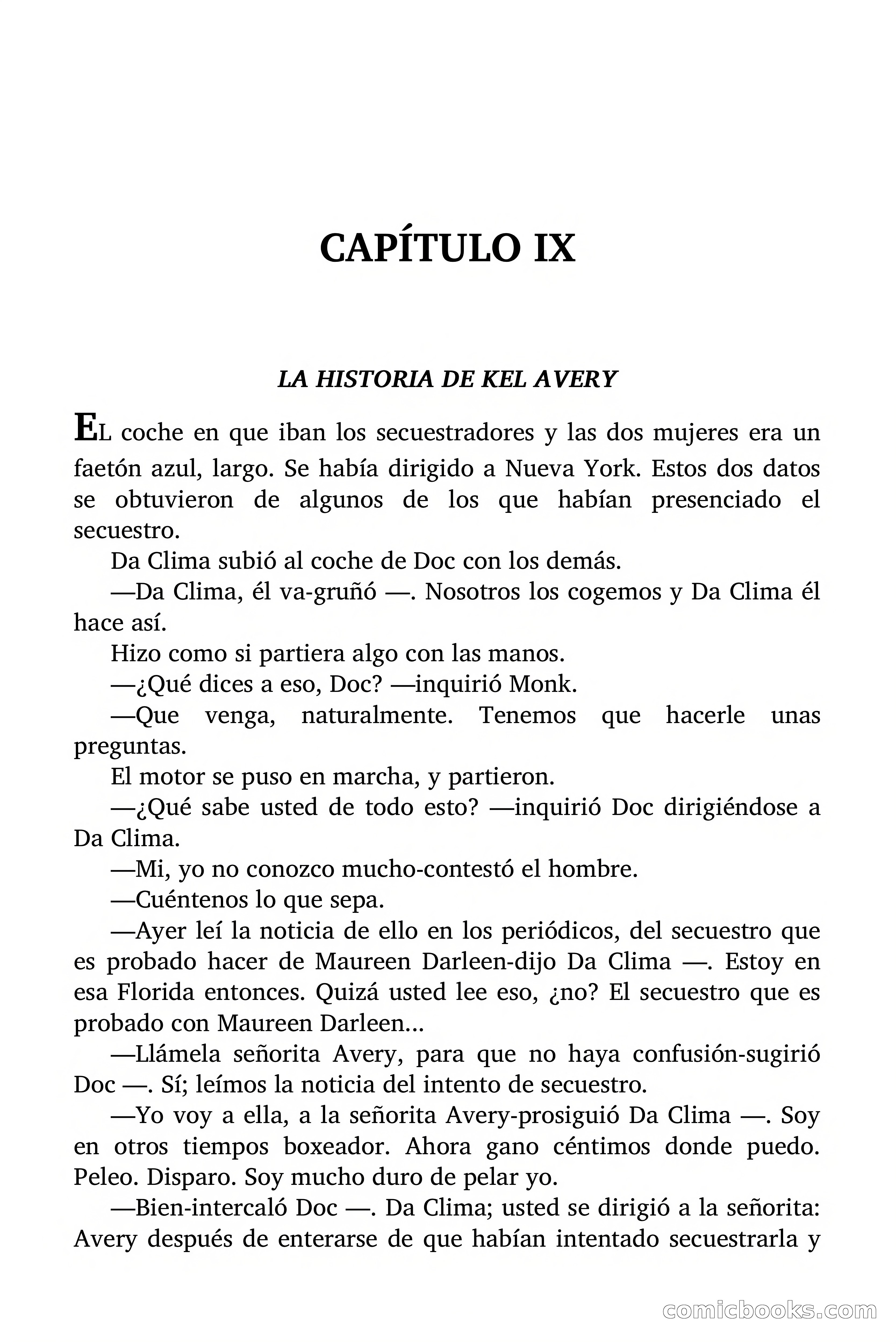 Doc Savage: Manantial de Juventud — page 58 of 155