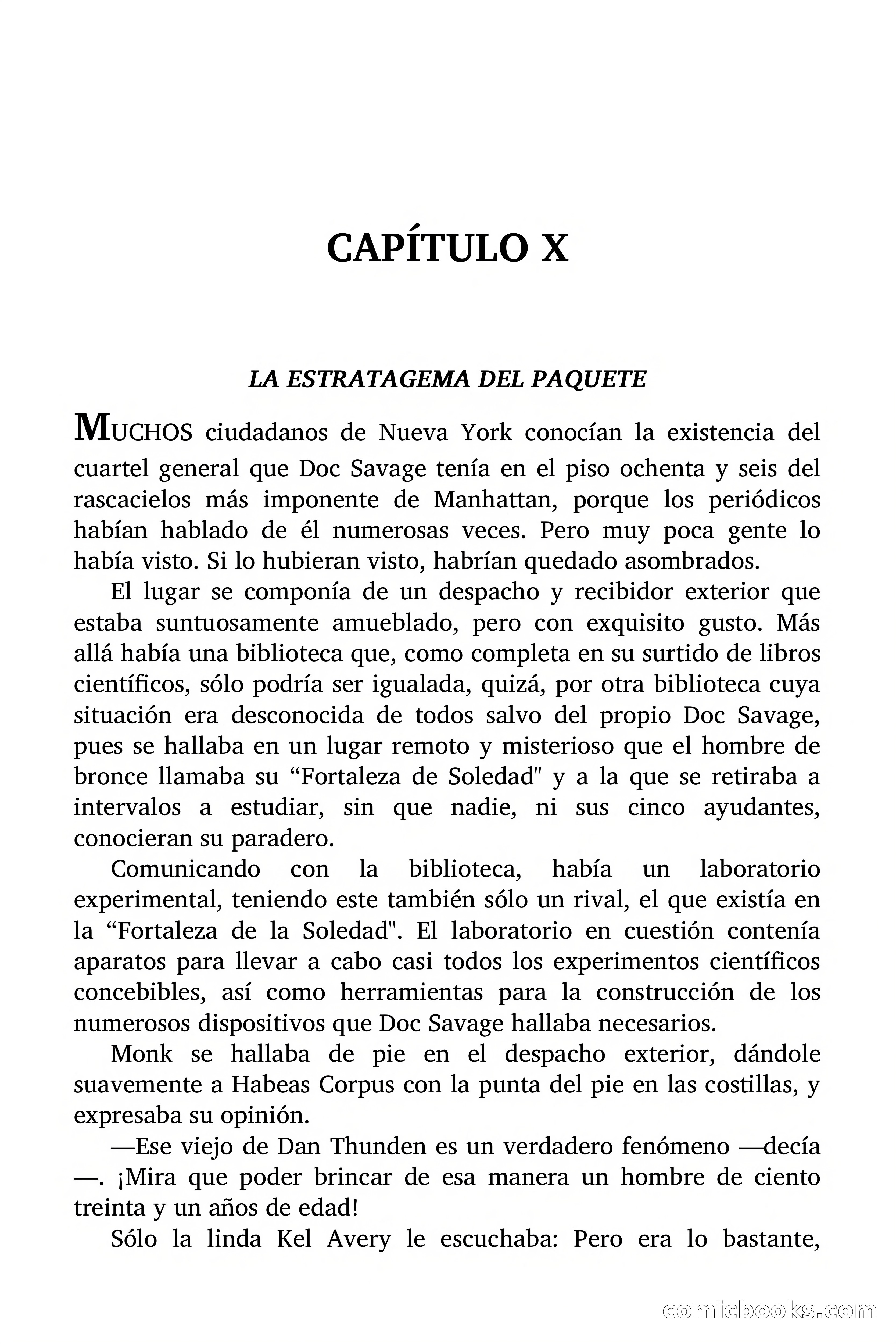 Doc Savage: Manantial de Juventud — page 63 of 155