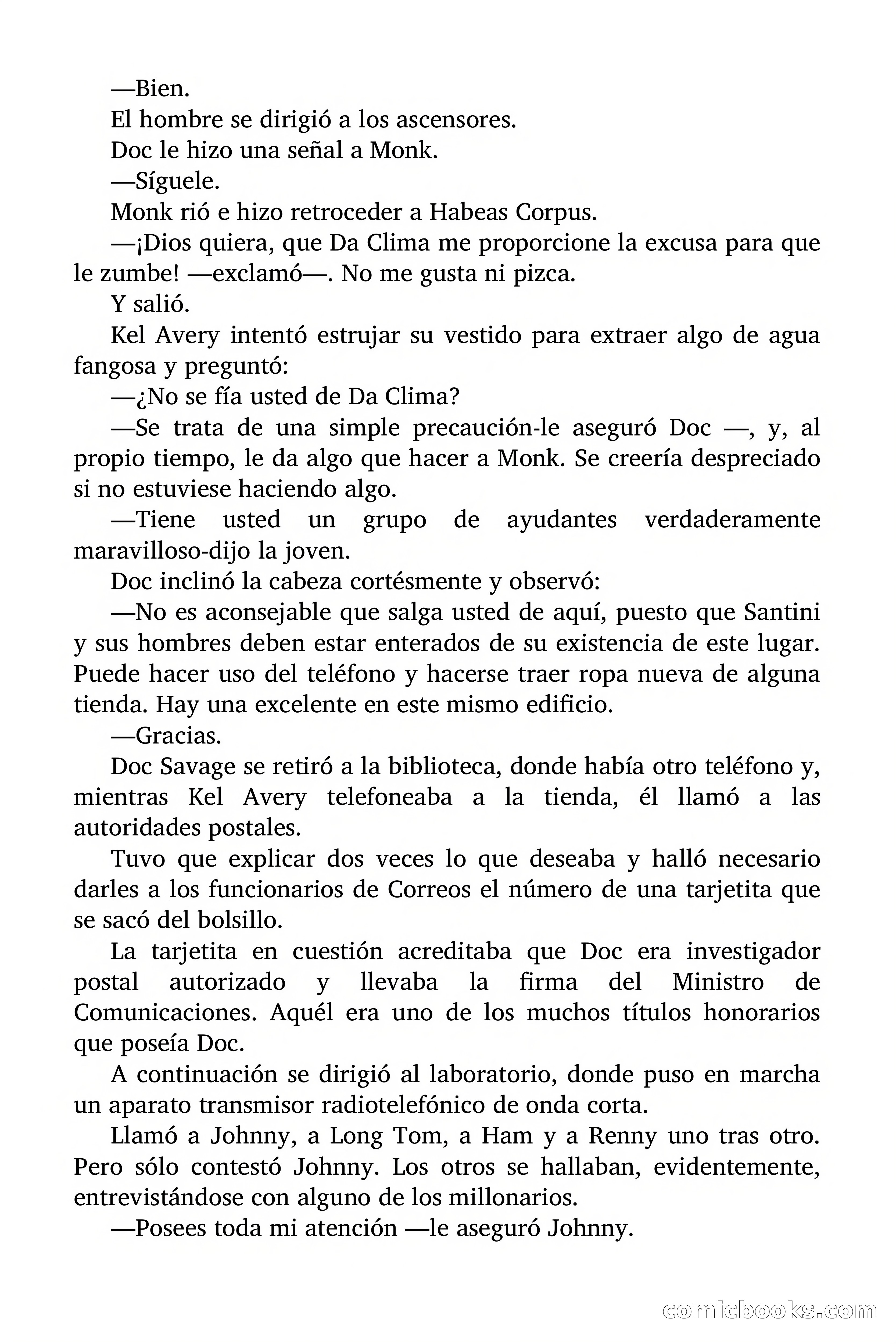 Doc Savage: Manantial de Juventud — page 65 of 155
