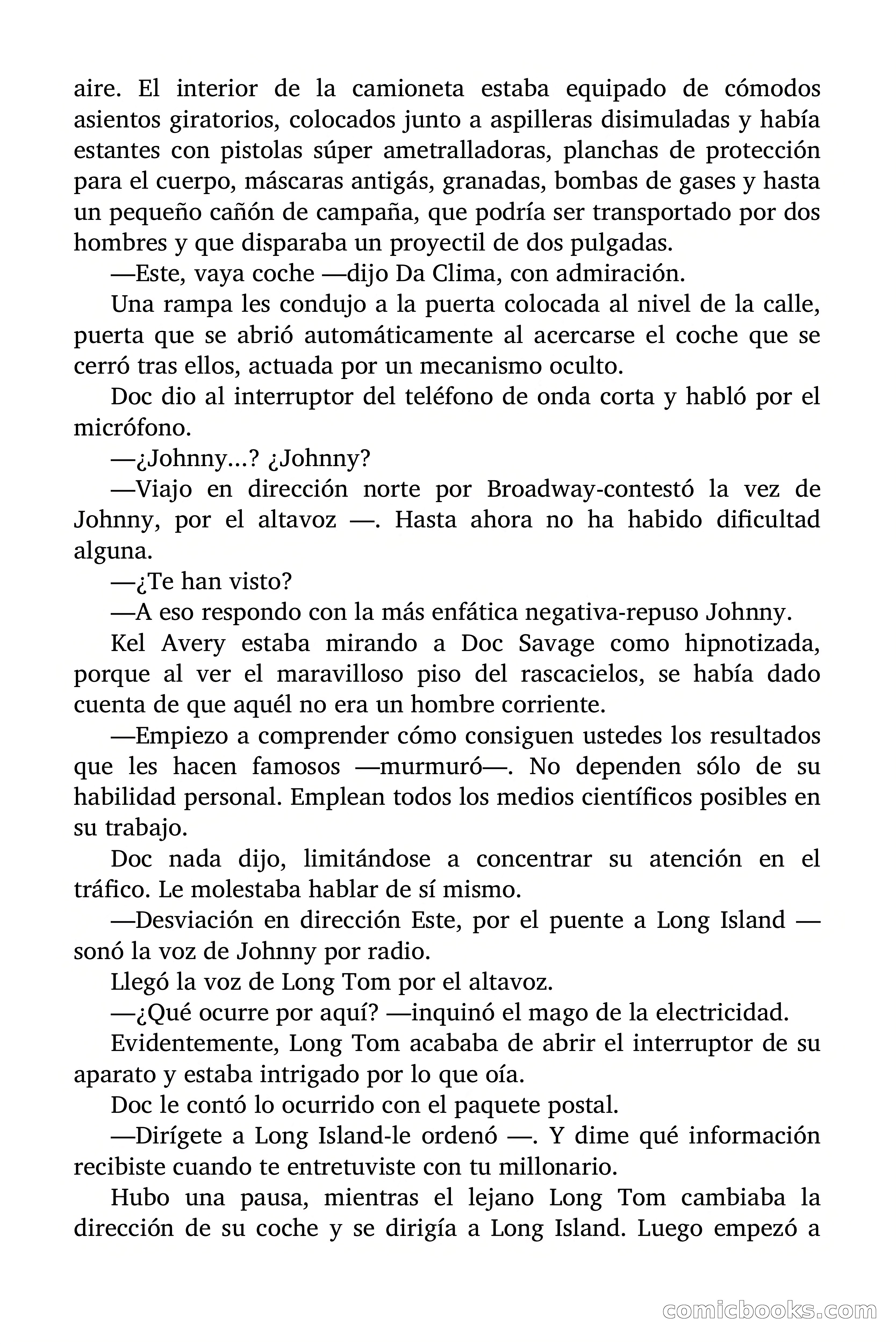 Doc Savage: Manantial de Juventud — page 71 of 155