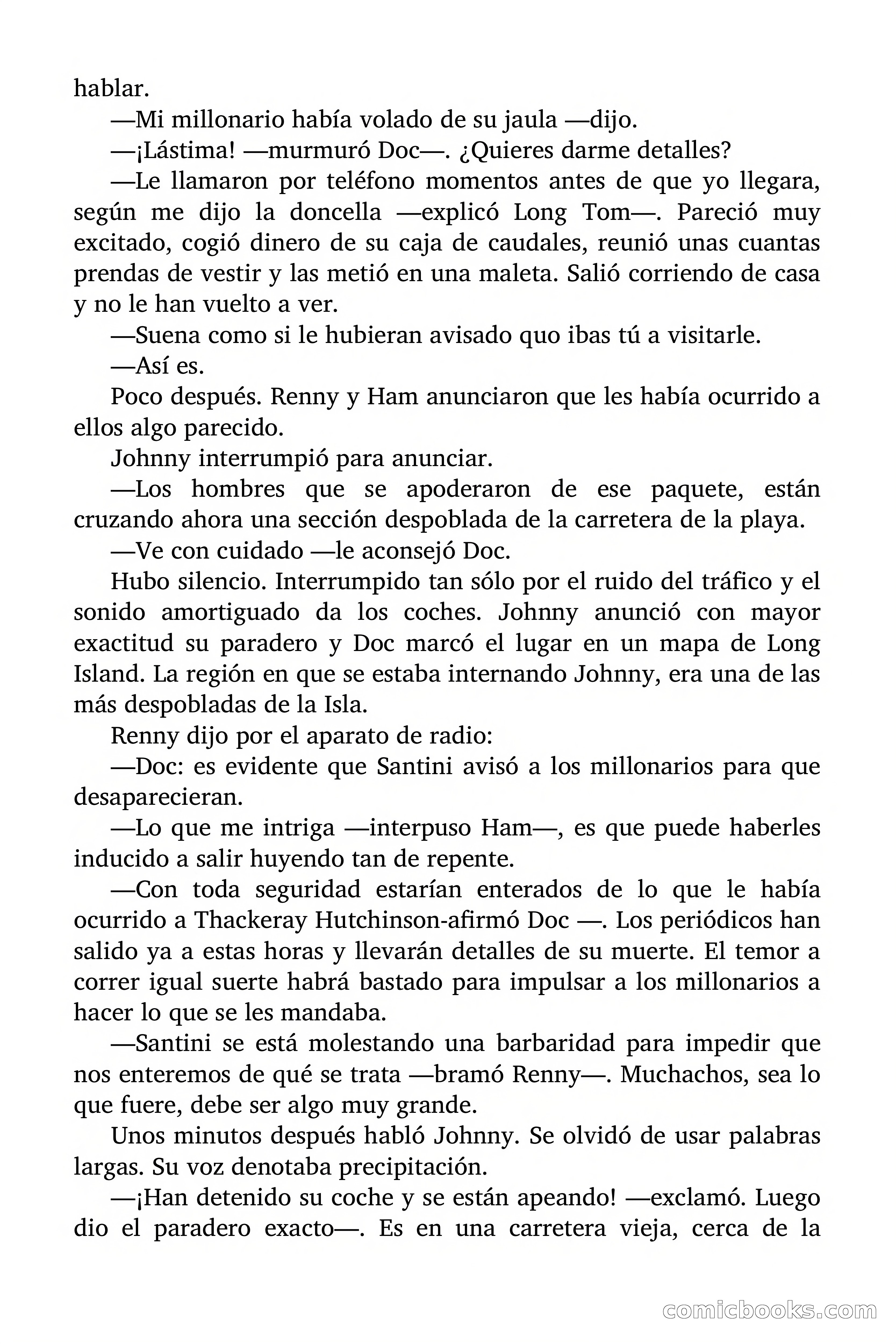 Doc Savage: Manantial de Juventud — page 72 of 155