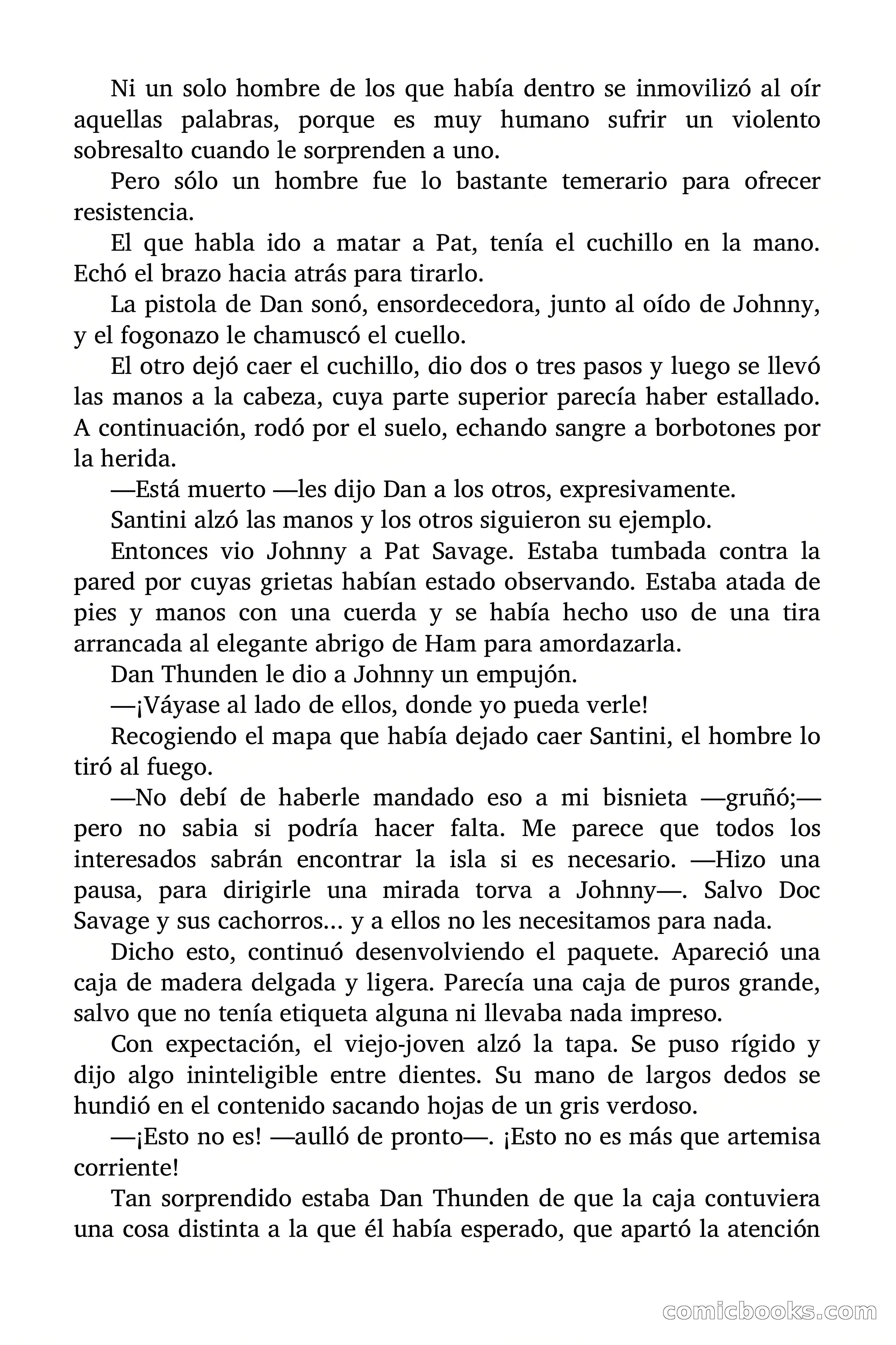 Doc Savage: Manantial de Juventud — page 77 of 155