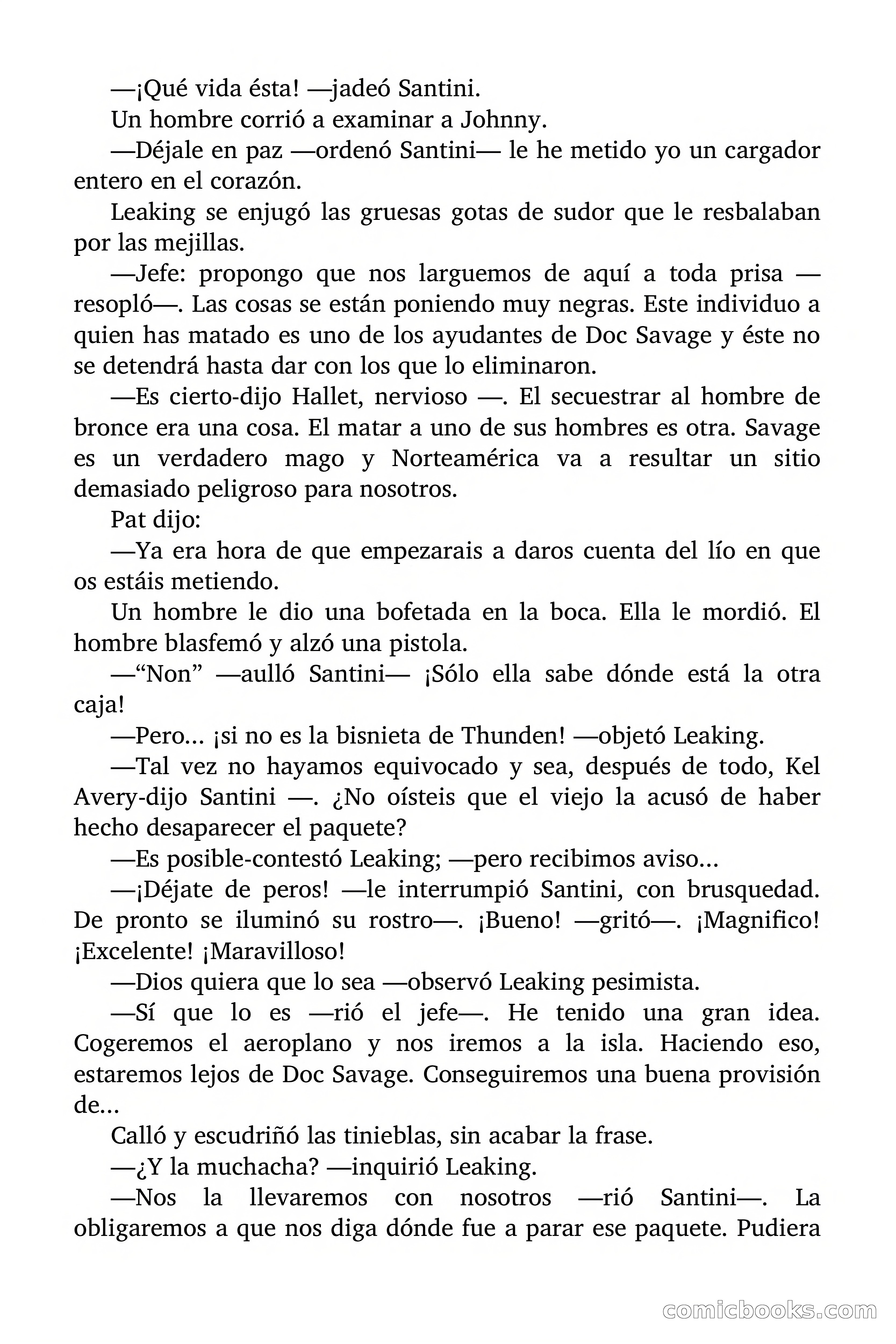 Doc Savage: Manantial de Juventud — page 81 of 155