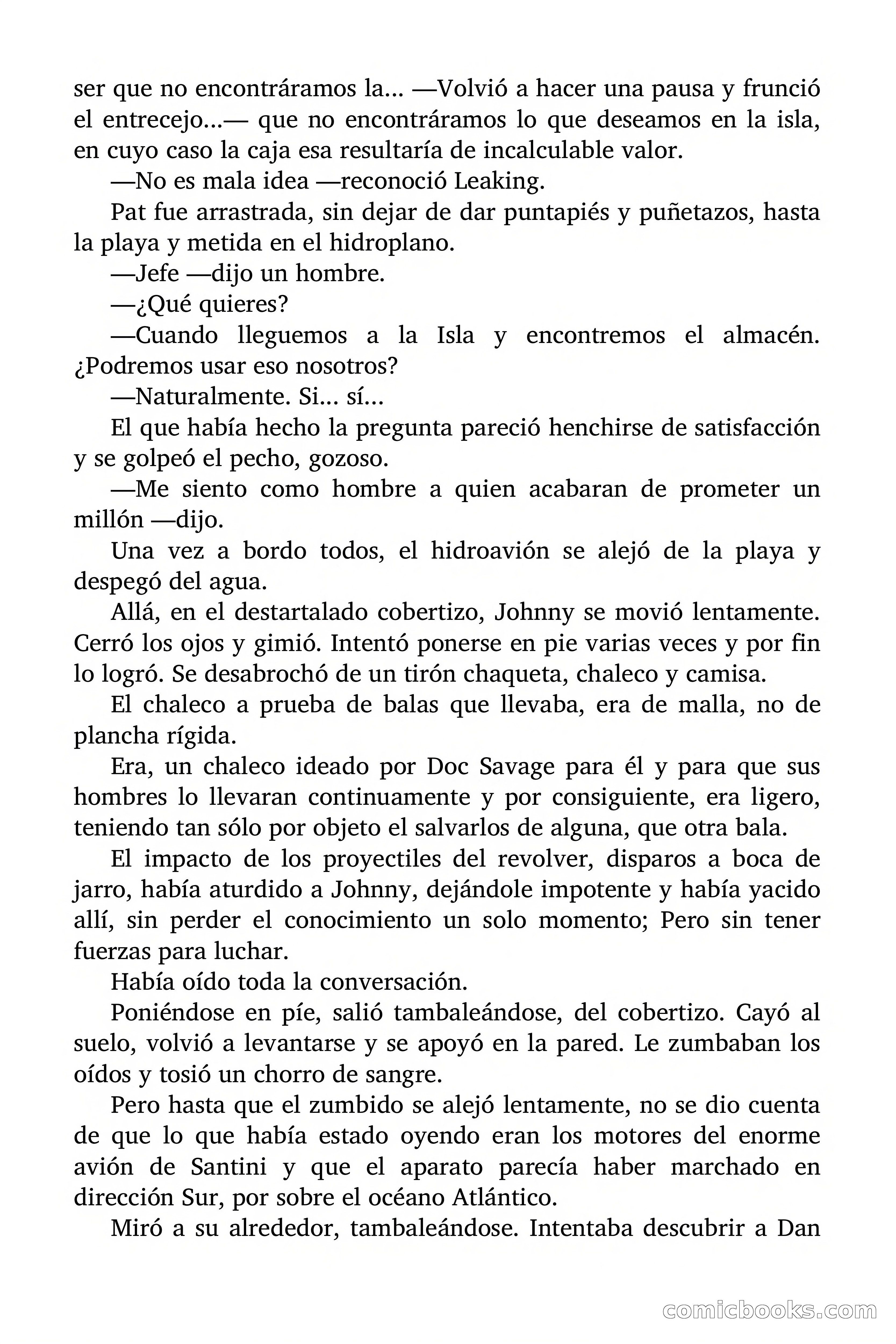 Doc Savage: Manantial de Juventud — page 82 of 155