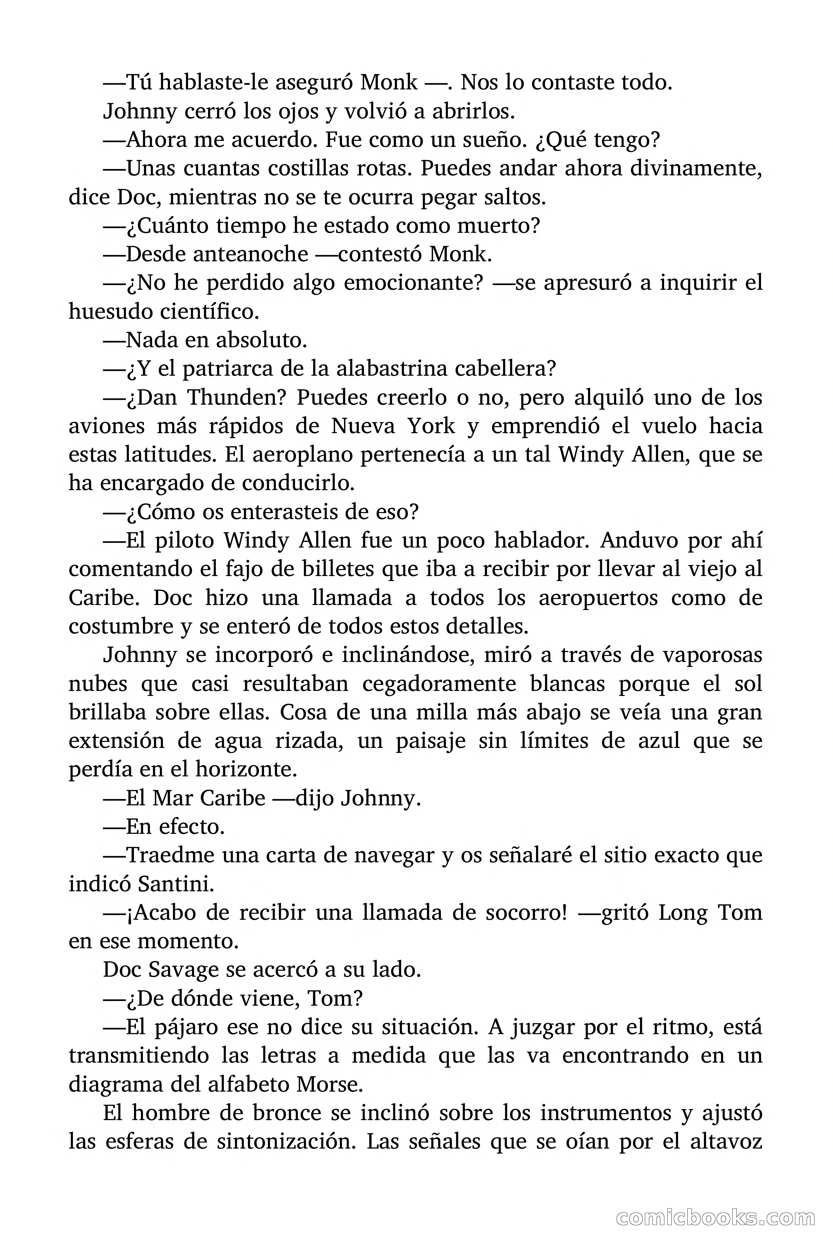 Doc Savage: Manantial de Juventud — page 85 of 155