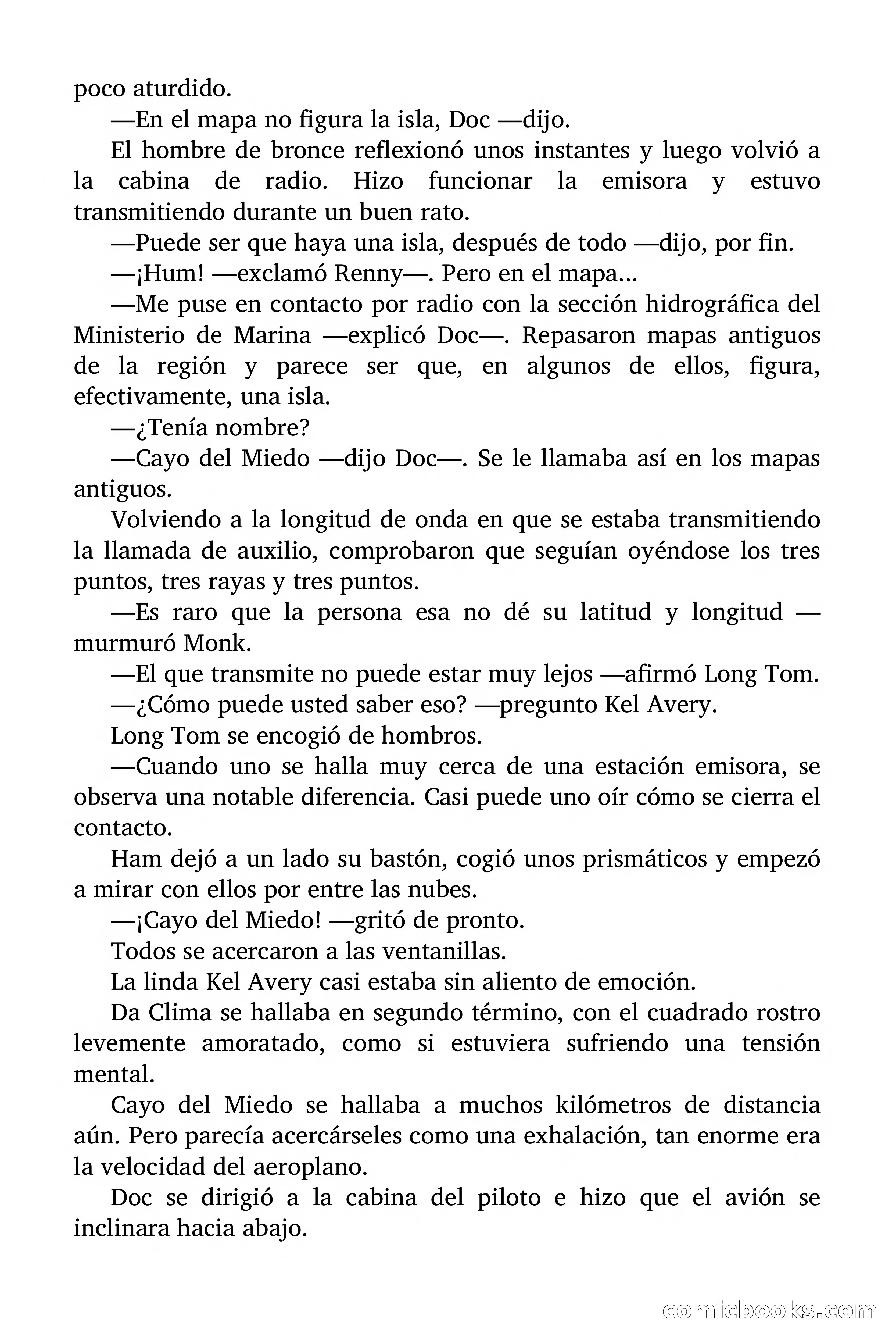 Doc Savage: Manantial de Juventud — page 87 of 155