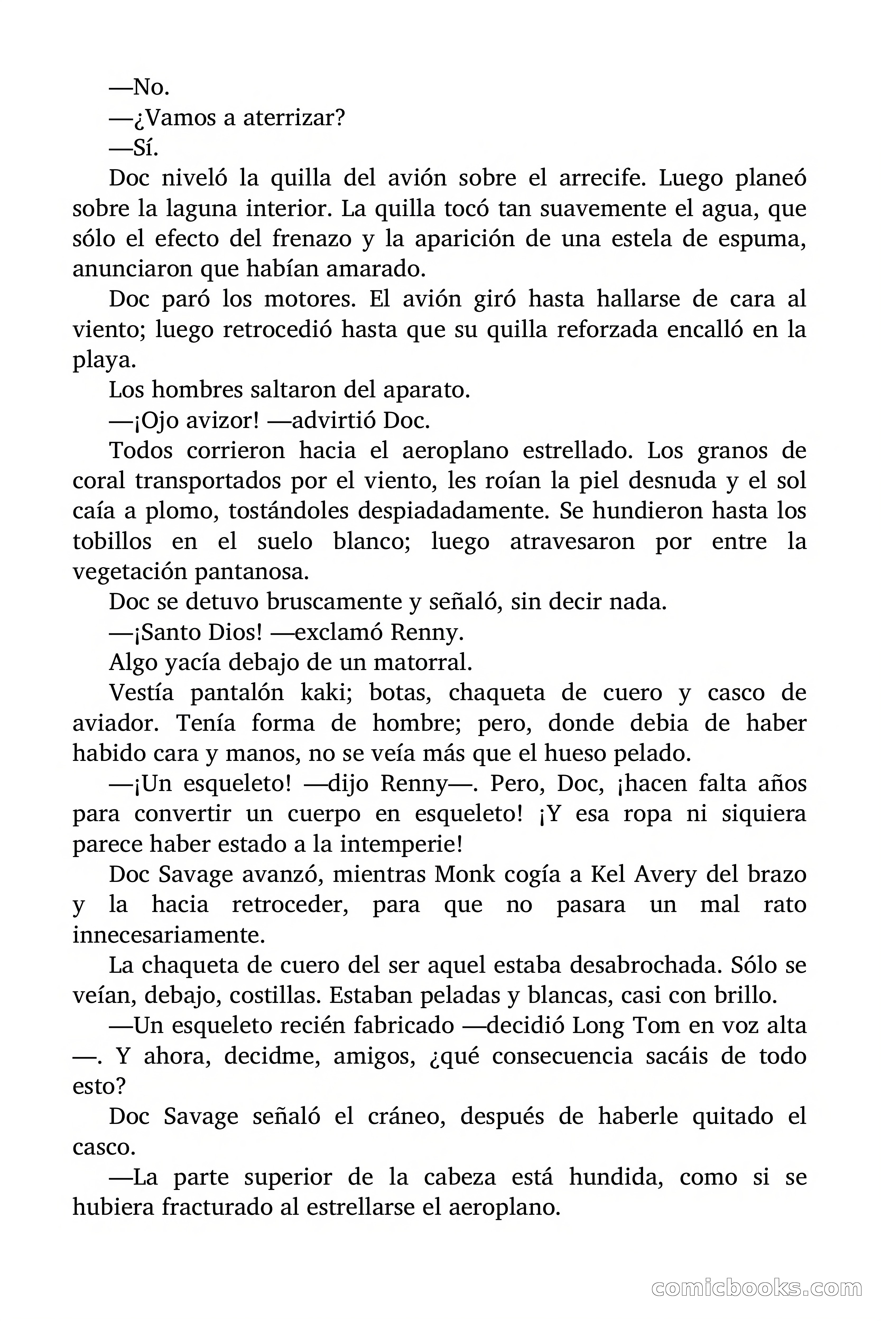 Doc Savage: Manantial de Juventud — page 89 of 155