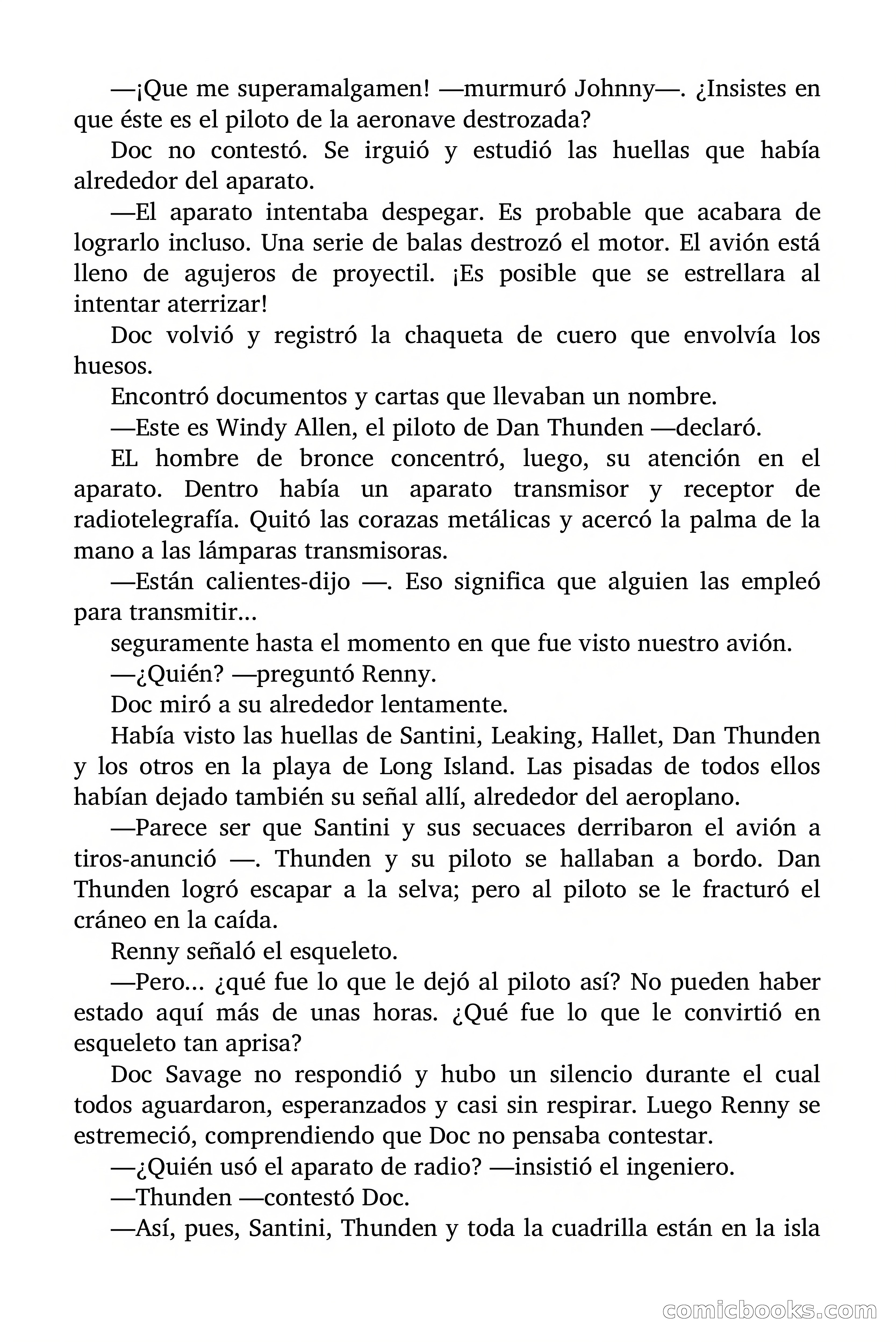 Doc Savage: Manantial de Juventud — page 90 of 155