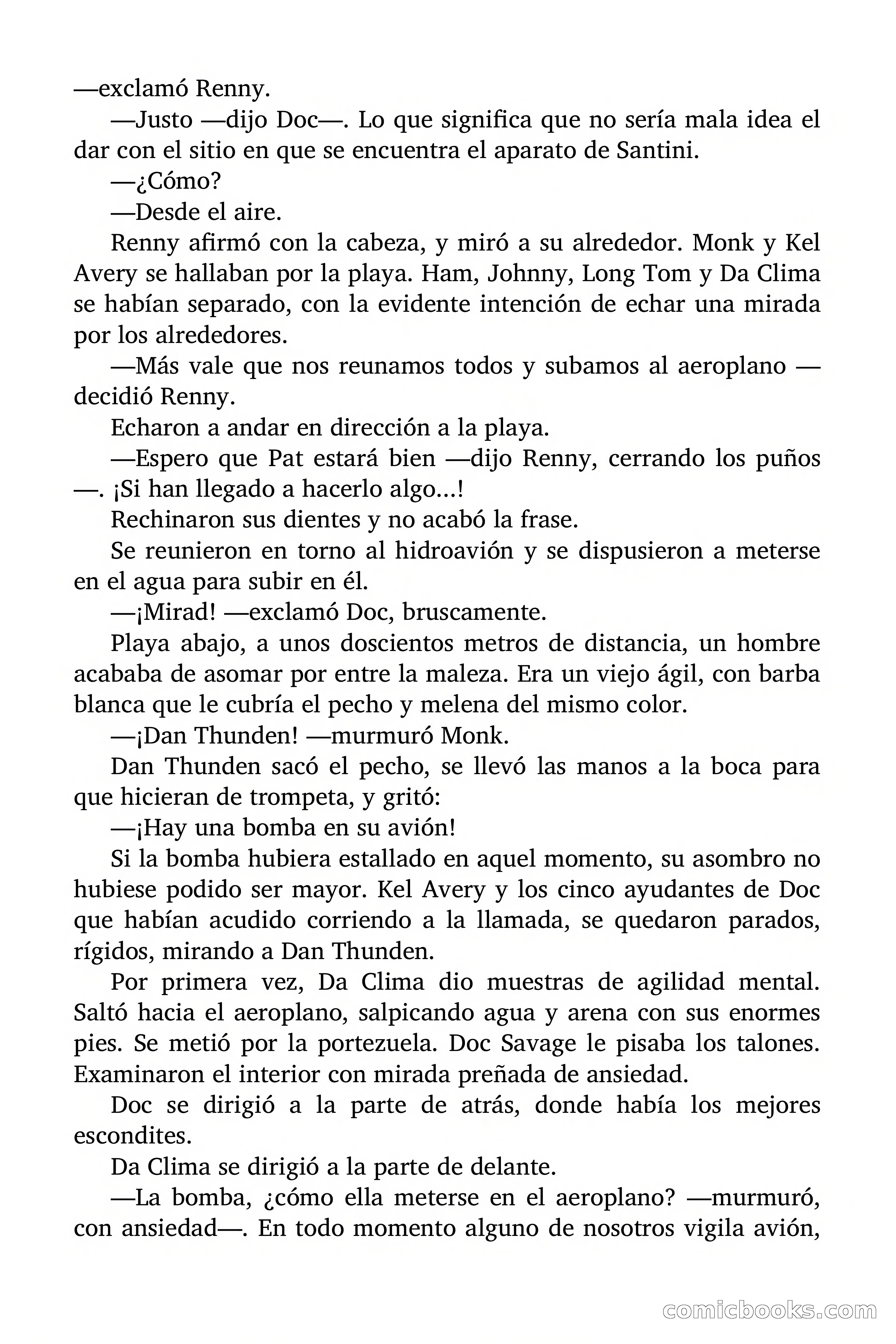 Doc Savage: Manantial de Juventud — page 91 of 155