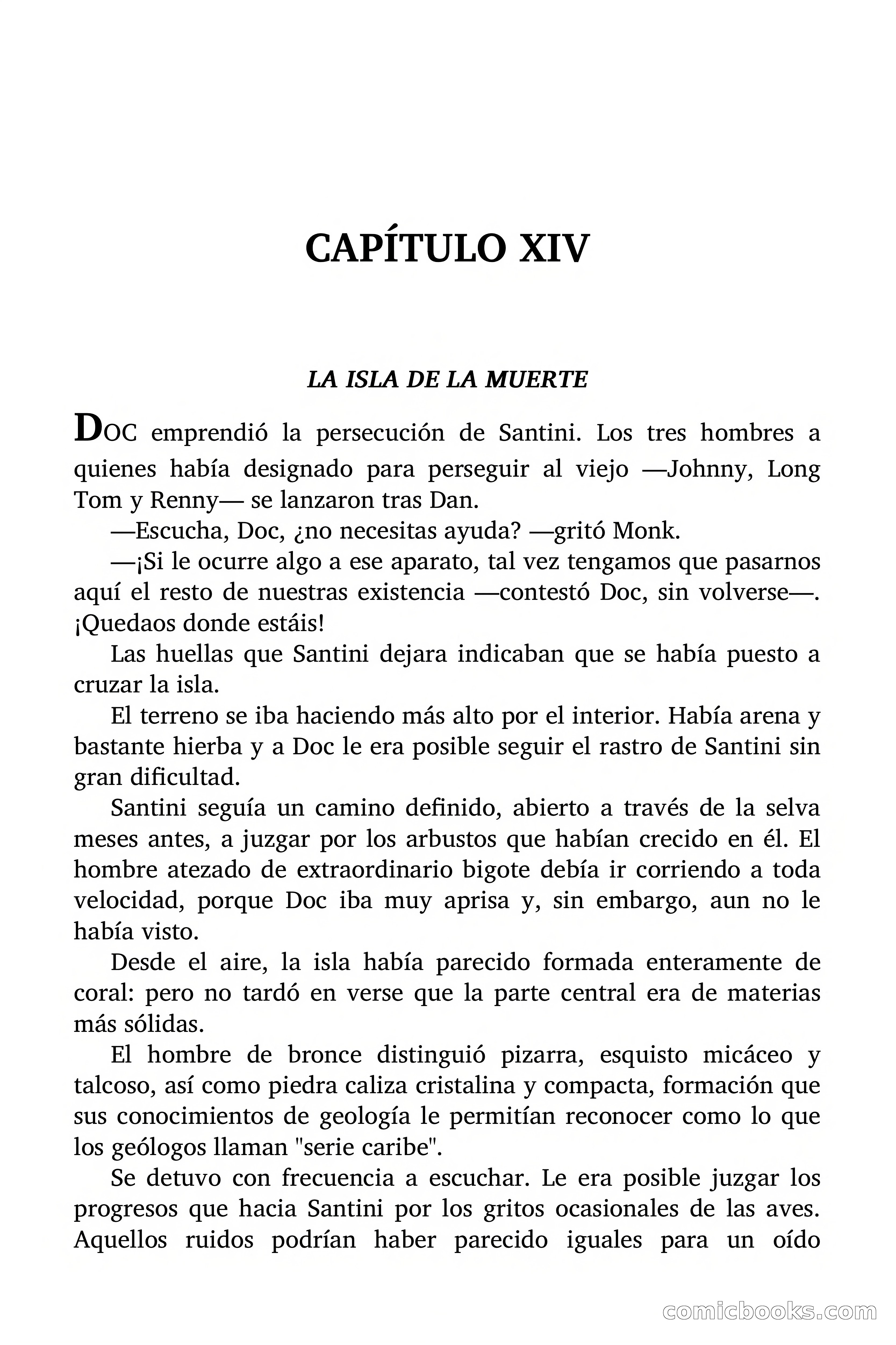 Doc Savage: Manantial de Juventud — page 94 of 155