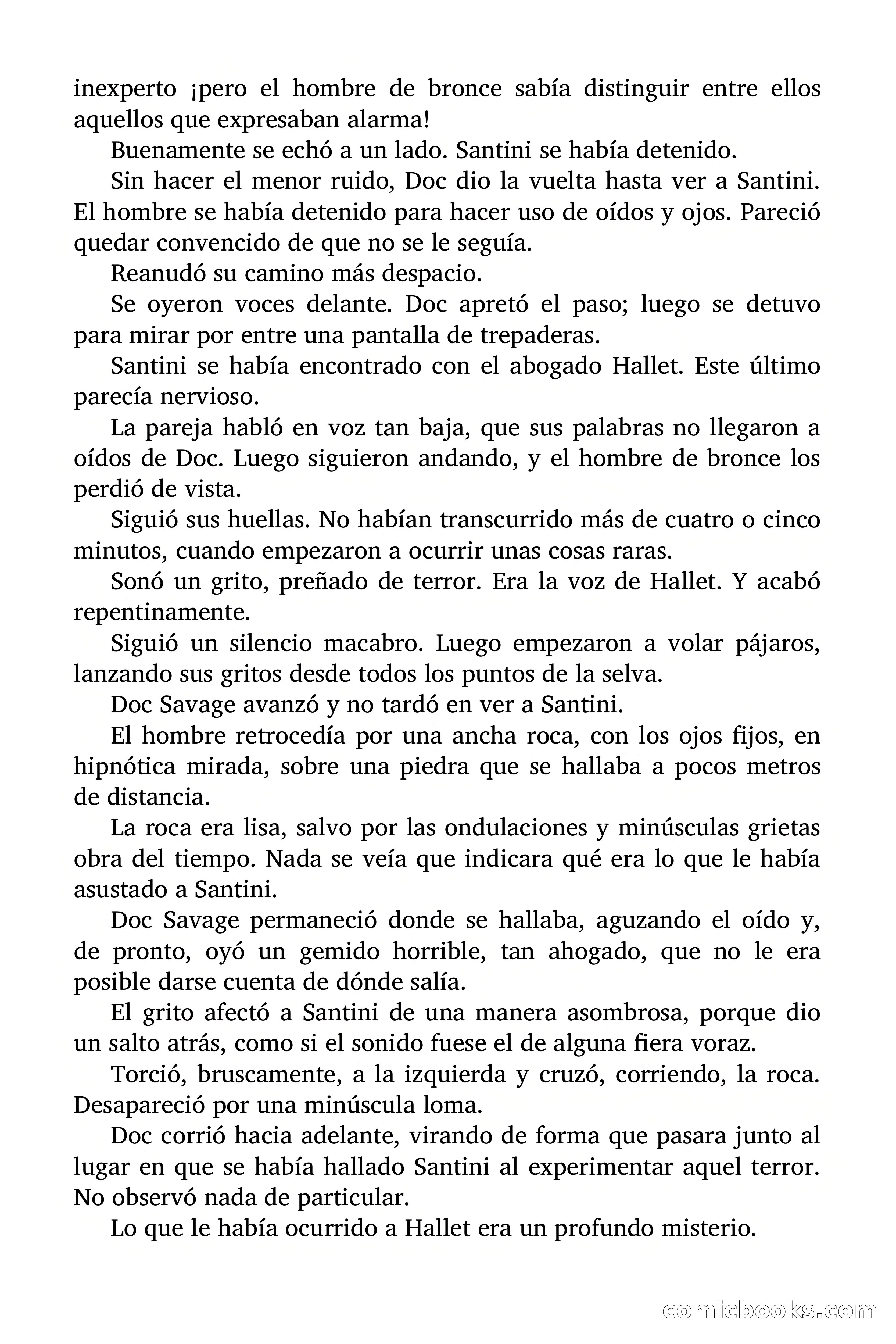 Doc Savage: Manantial de Juventud — page 95 of 155