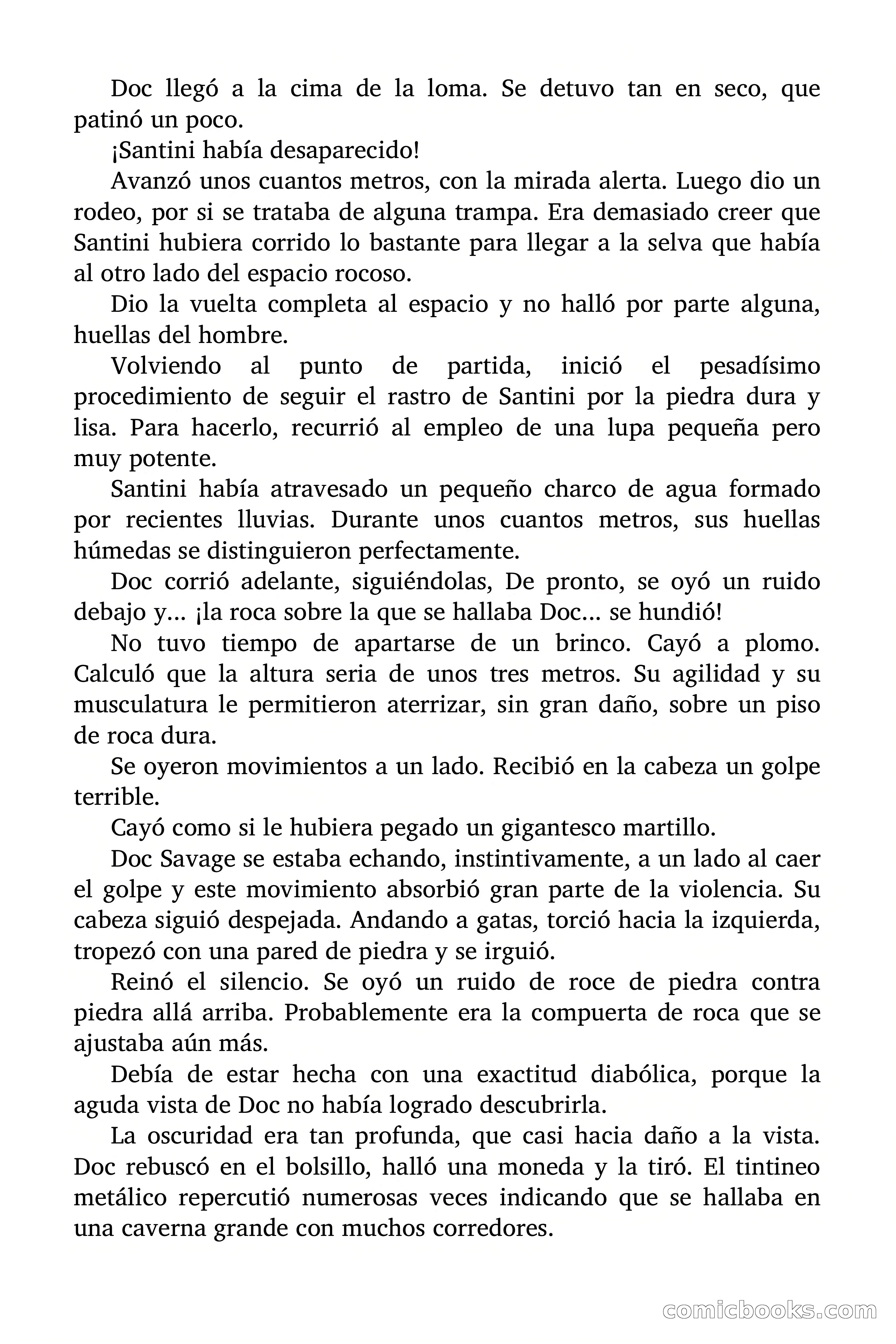 Doc Savage: Manantial de Juventud — page 96 of 155