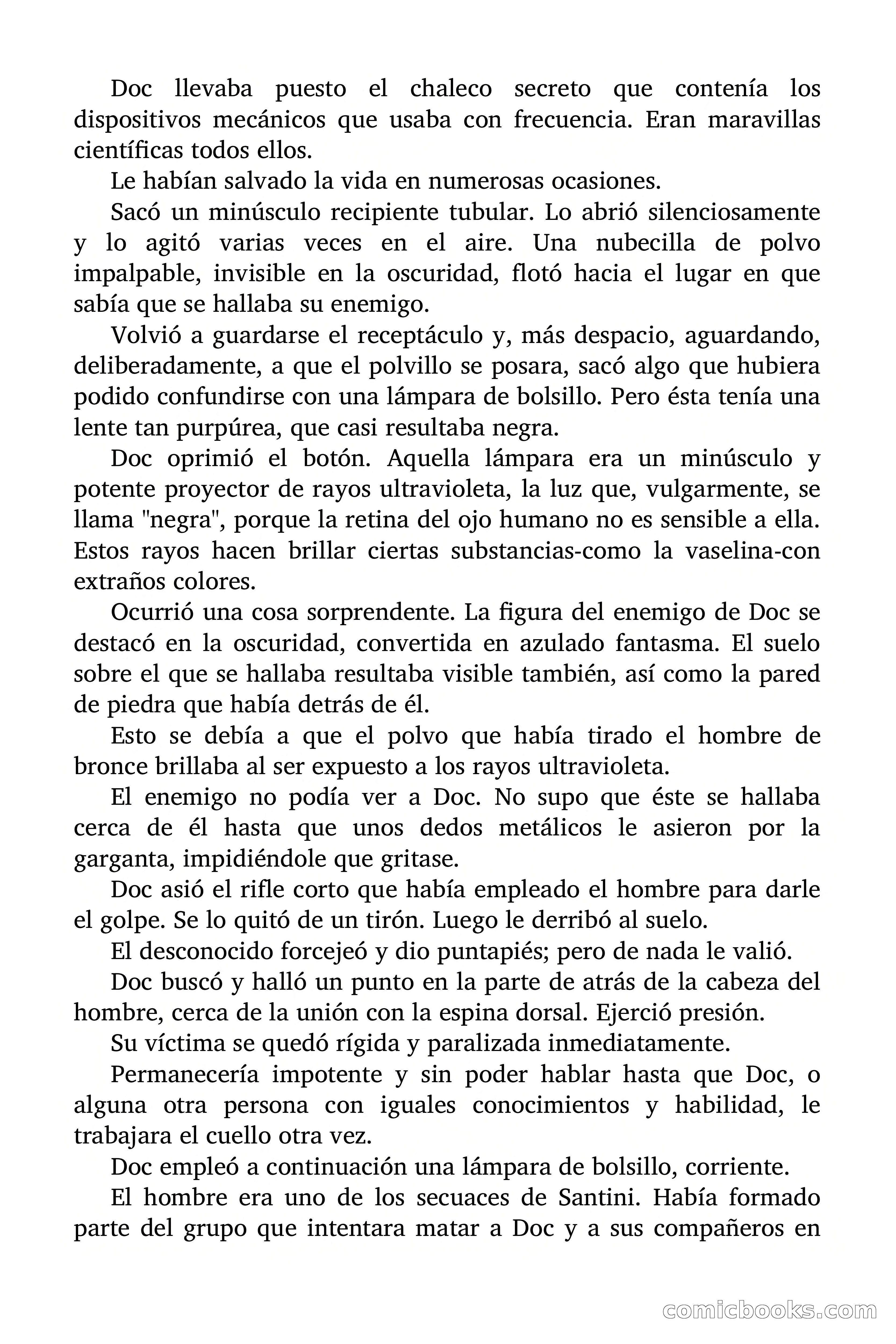 Doc Savage: Manantial de Juventud — page 97 of 155