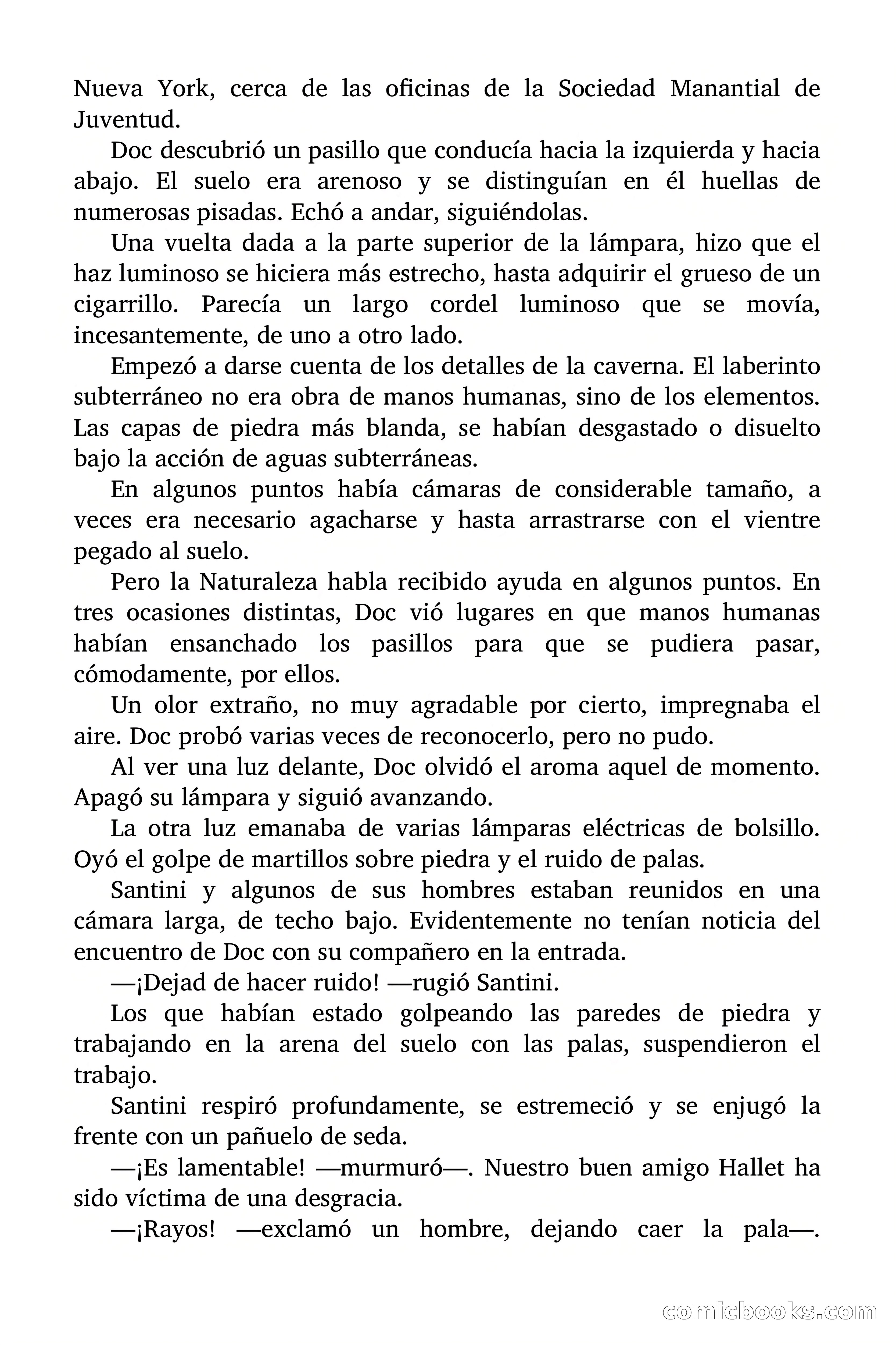 Doc Savage: Manantial de Juventud — page 98 of 155