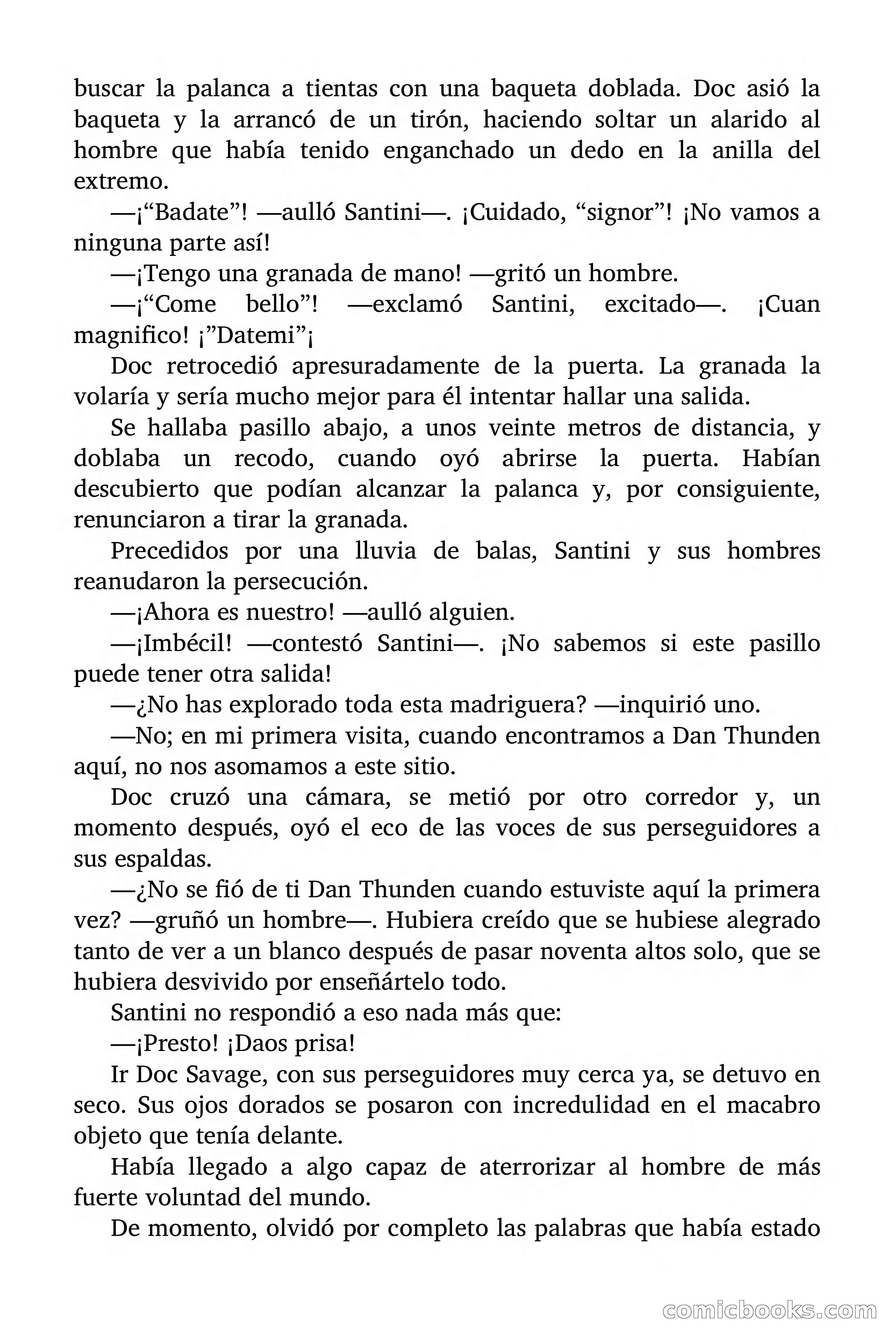 Doc Savage: Manantial de Juventud — page 104 of 155