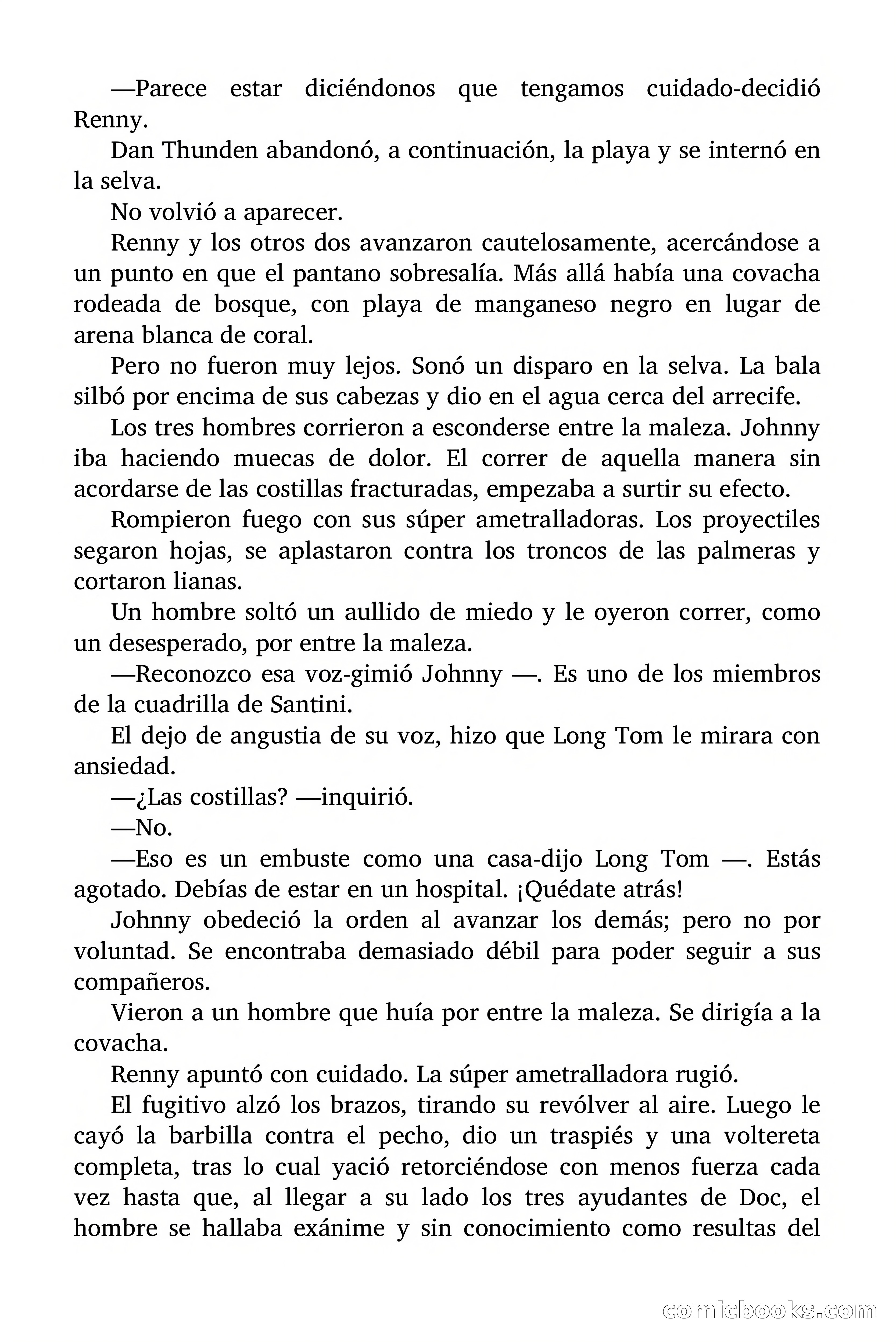 Doc Savage: Manantial de Juventud — page 112 of 155