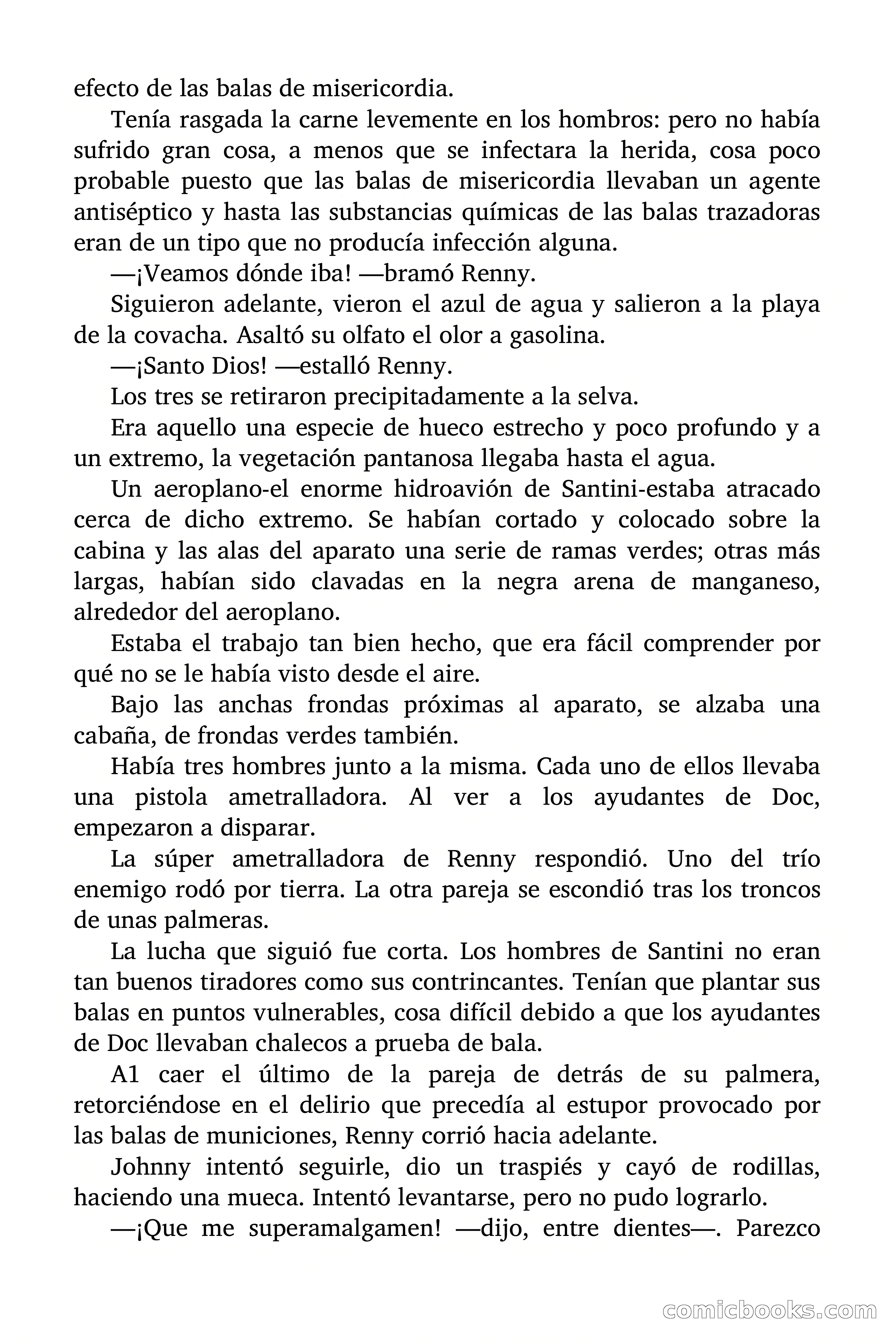 Doc Savage: Manantial de Juventud — page 113 of 155