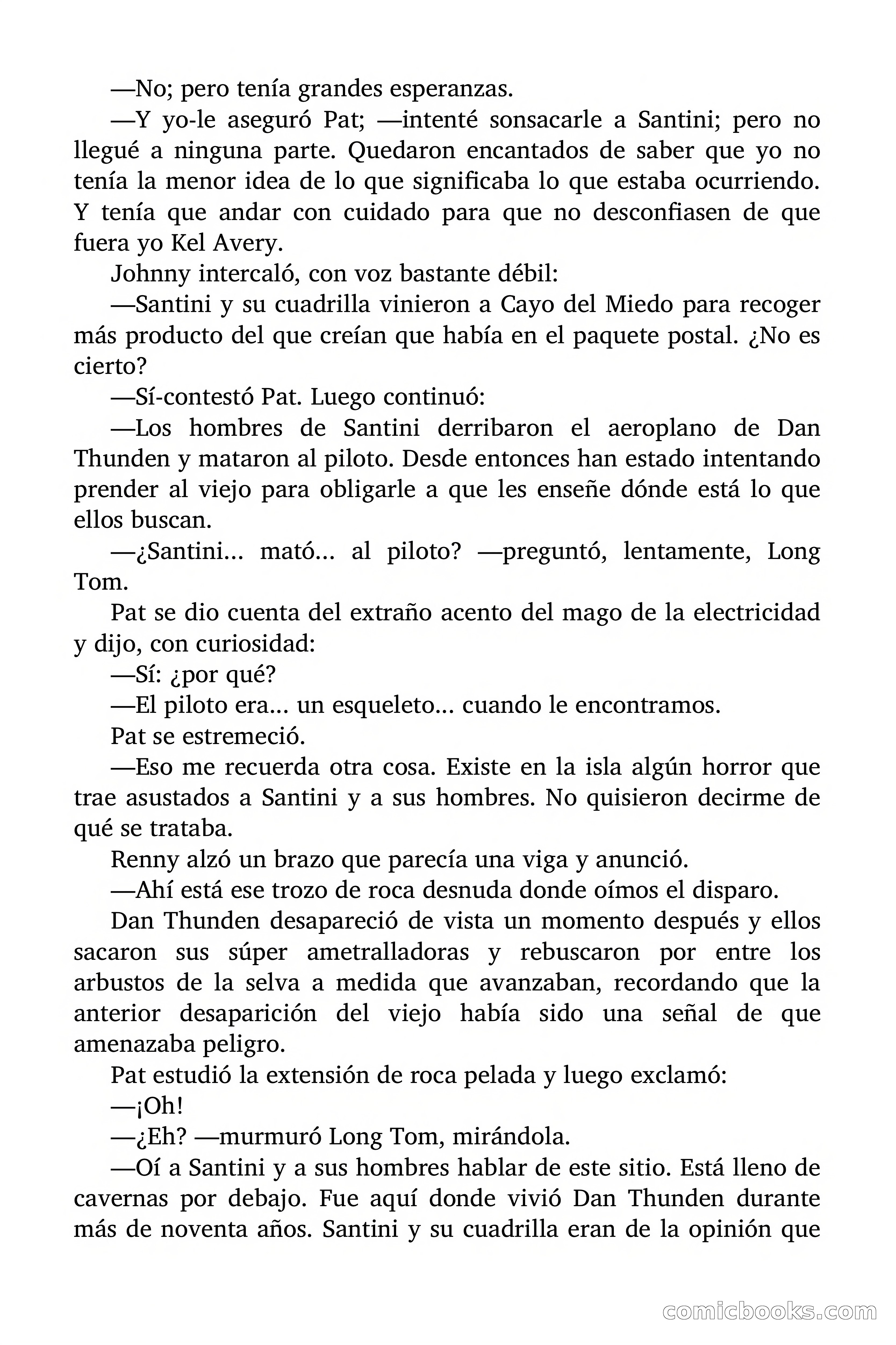 Doc Savage: Manantial de Juventud — page 119 of 155