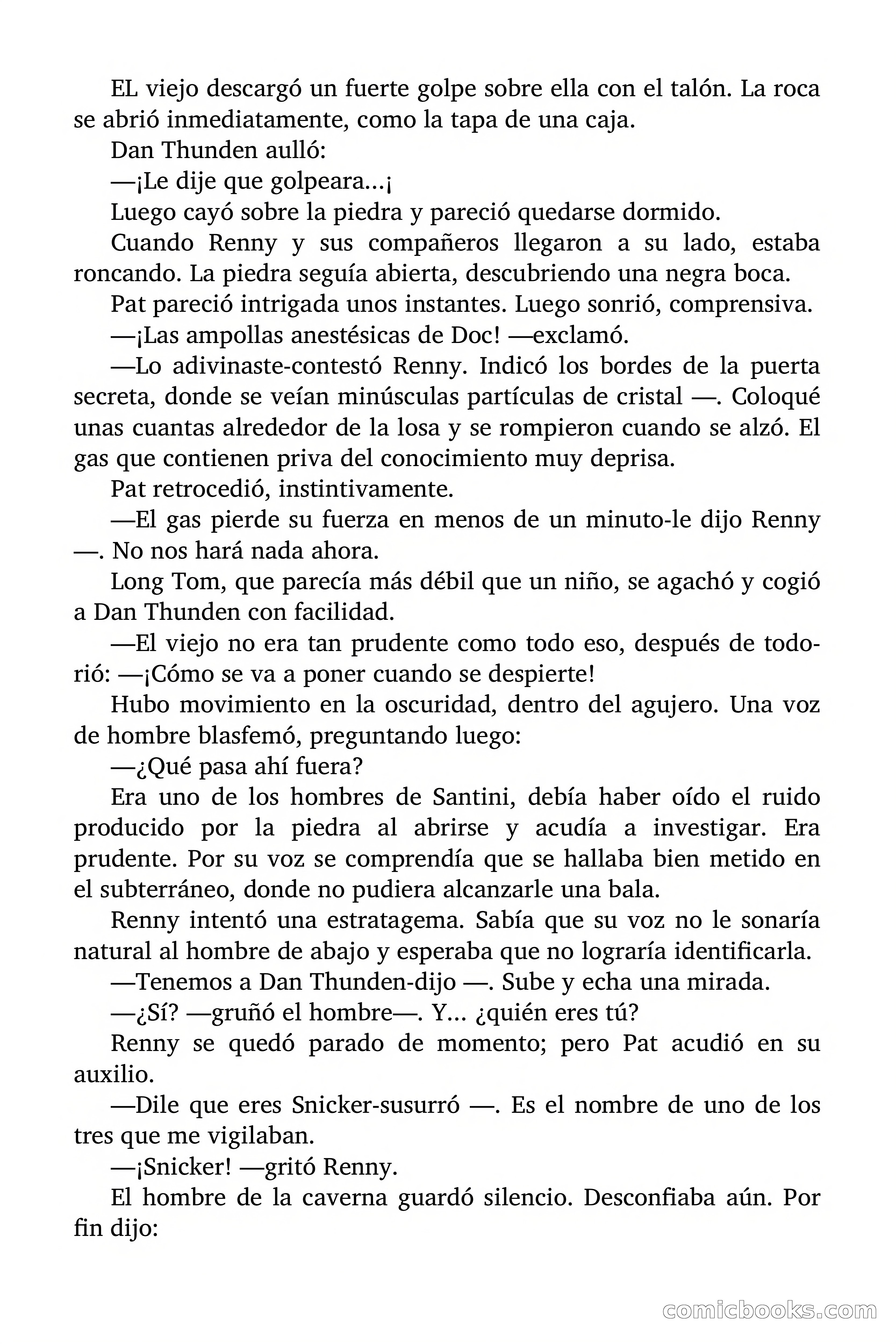 Doc Savage: Manantial de Juventud — page 121 of 155