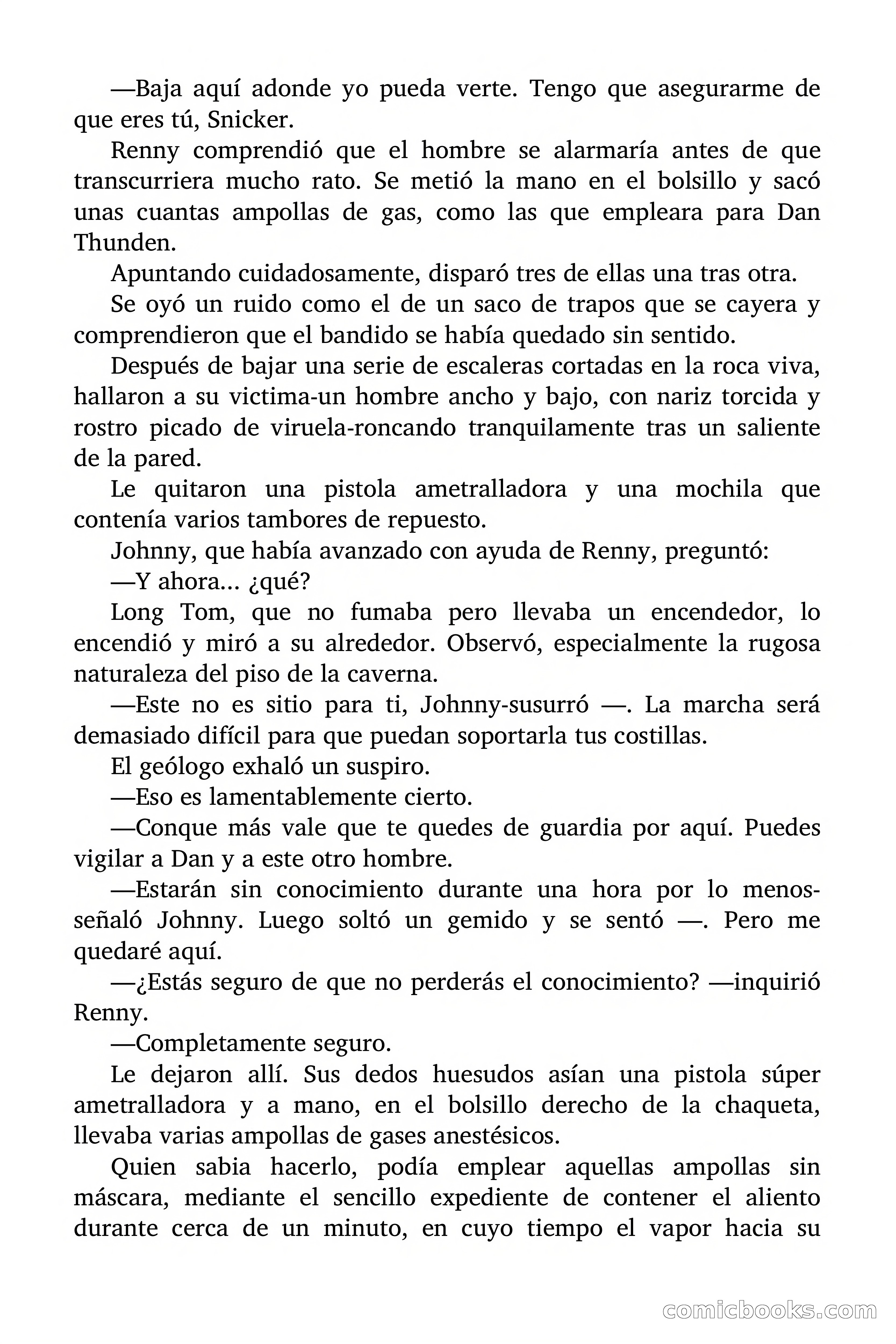 Doc Savage: Manantial de Juventud — page 122 of 155