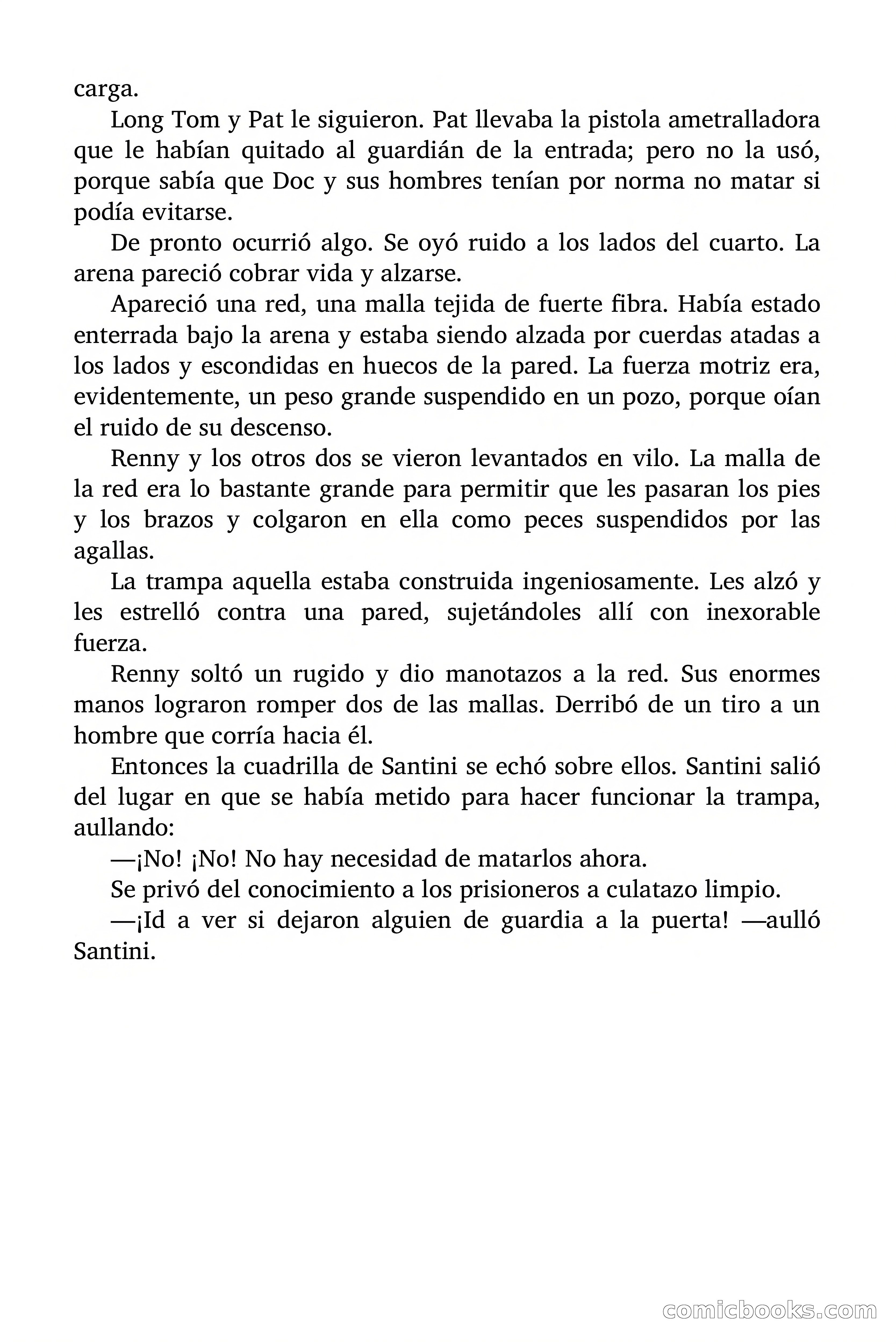 Doc Savage: Manantial de Juventud — page 126 of 155