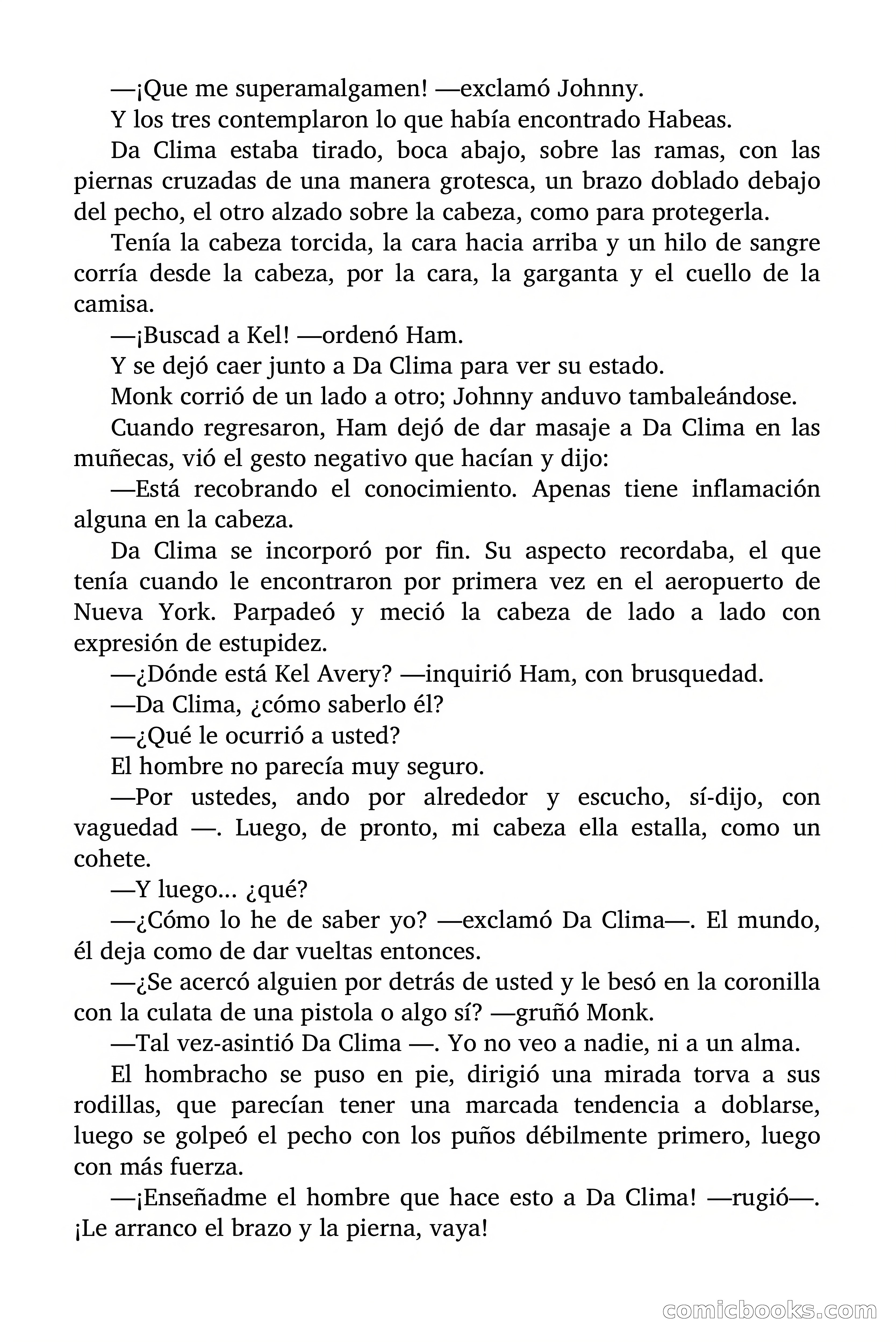 Doc Savage: Manantial de Juventud — page 130 of 155