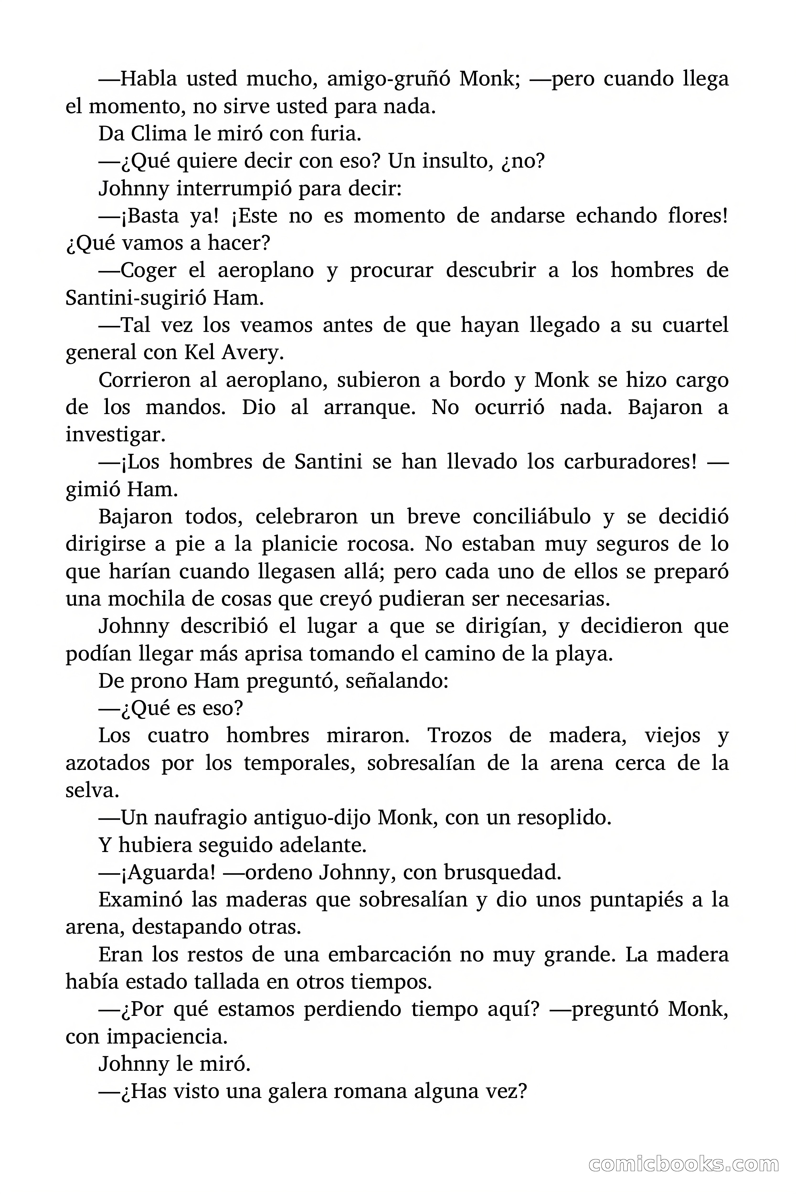 Doc Savage: Manantial de Juventud — page 131 of 155