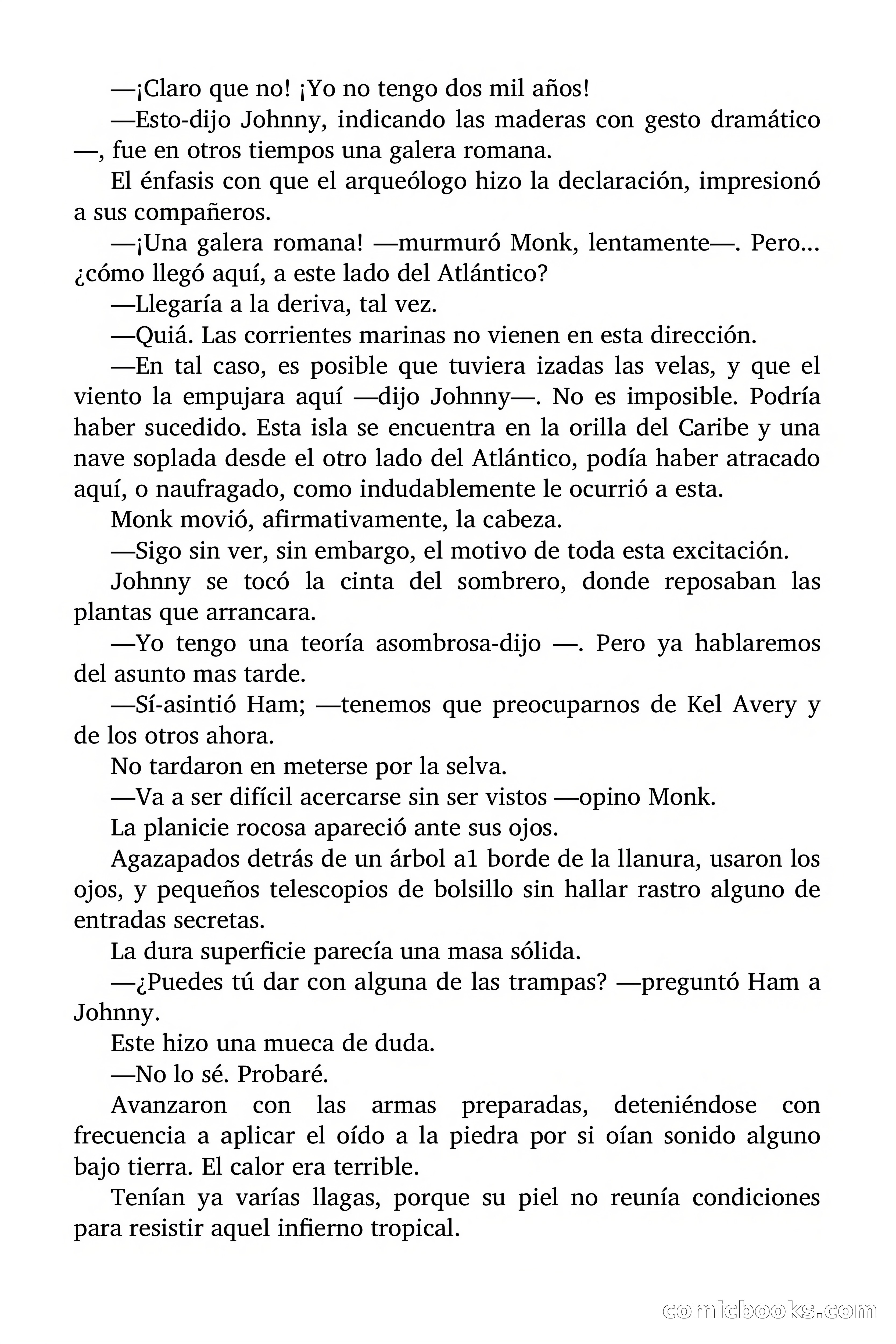 Doc Savage: Manantial de Juventud — page 132 of 155