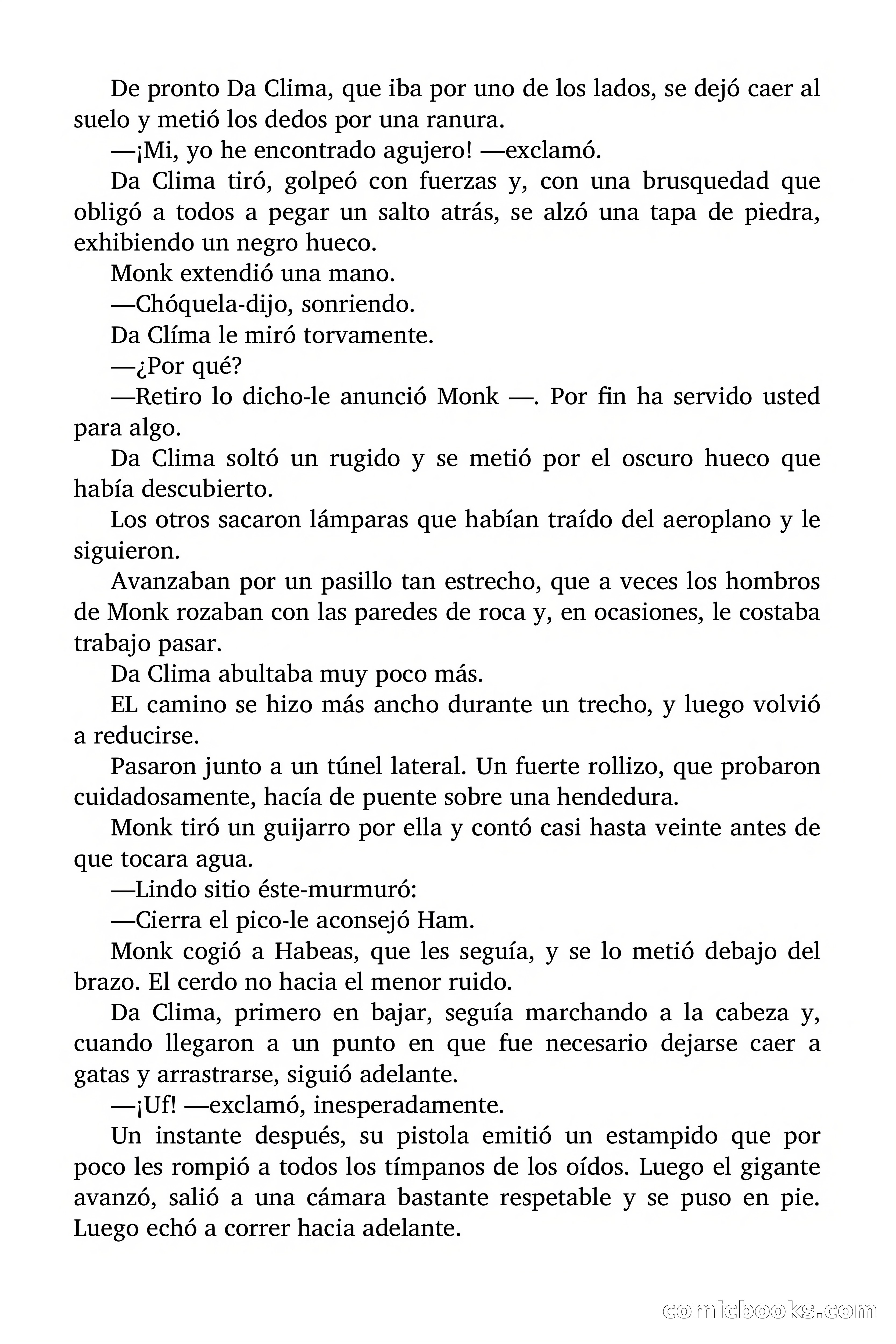 Doc Savage: Manantial de Juventud — page 133 of 155