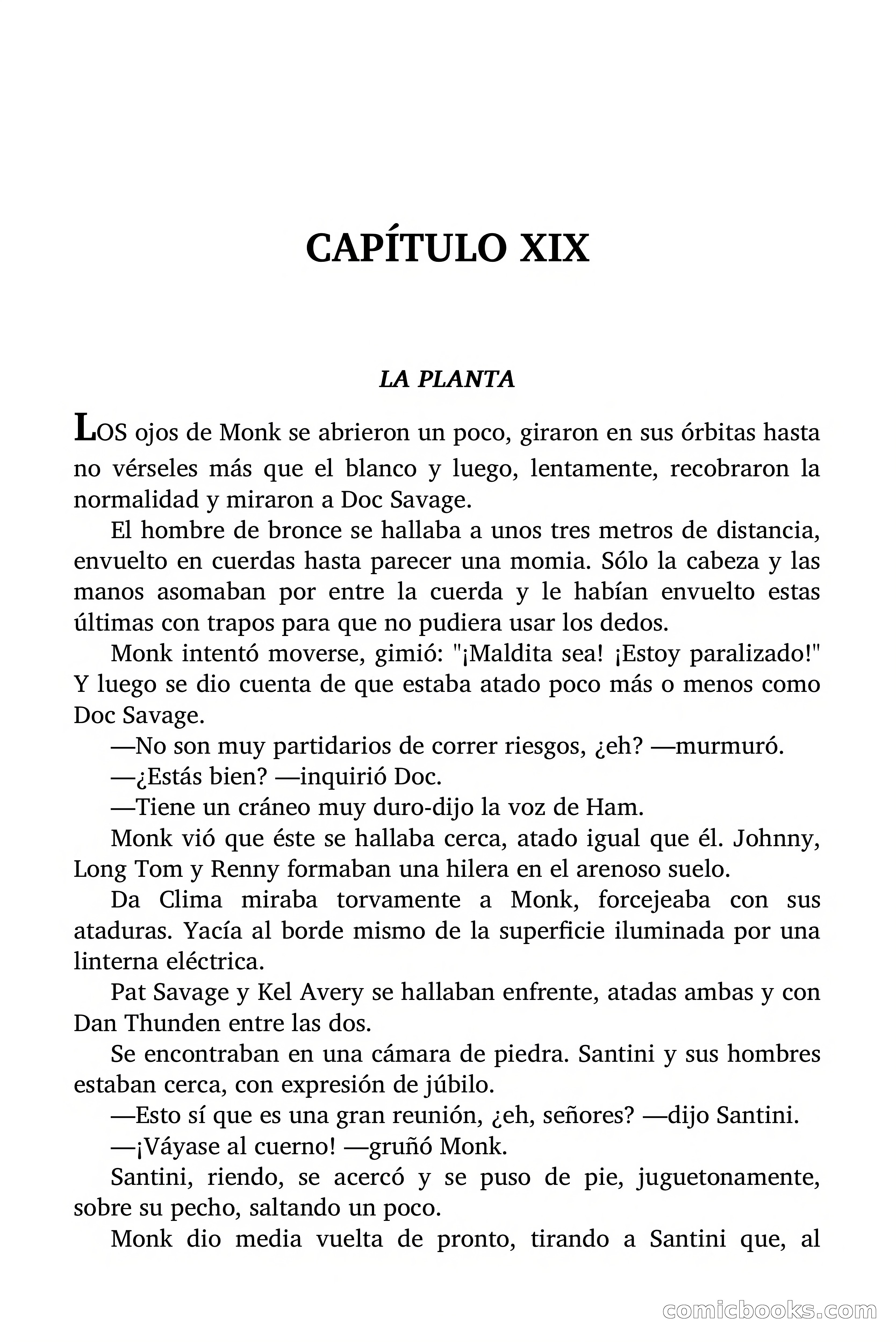 Doc Savage: Manantial de Juventud — page 136 of 155
