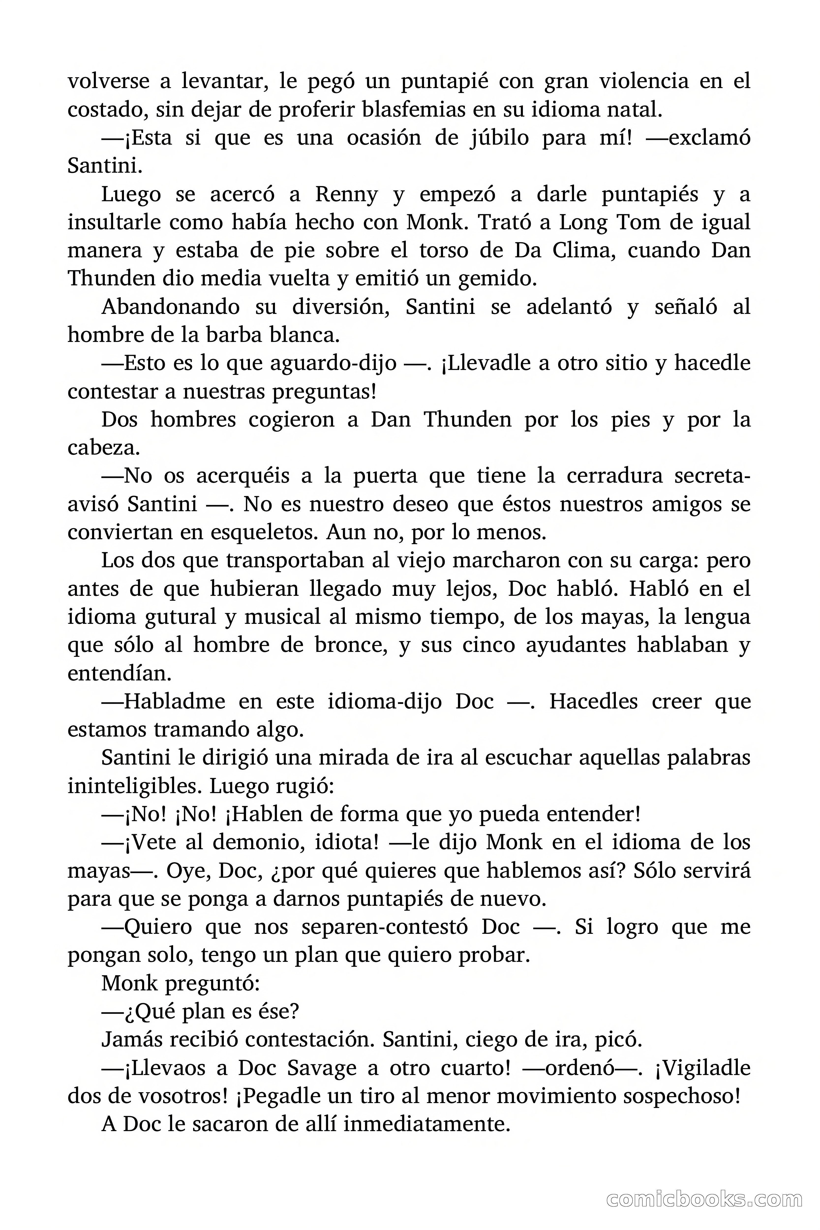 Doc Savage: Manantial de Juventud — page 137 of 155