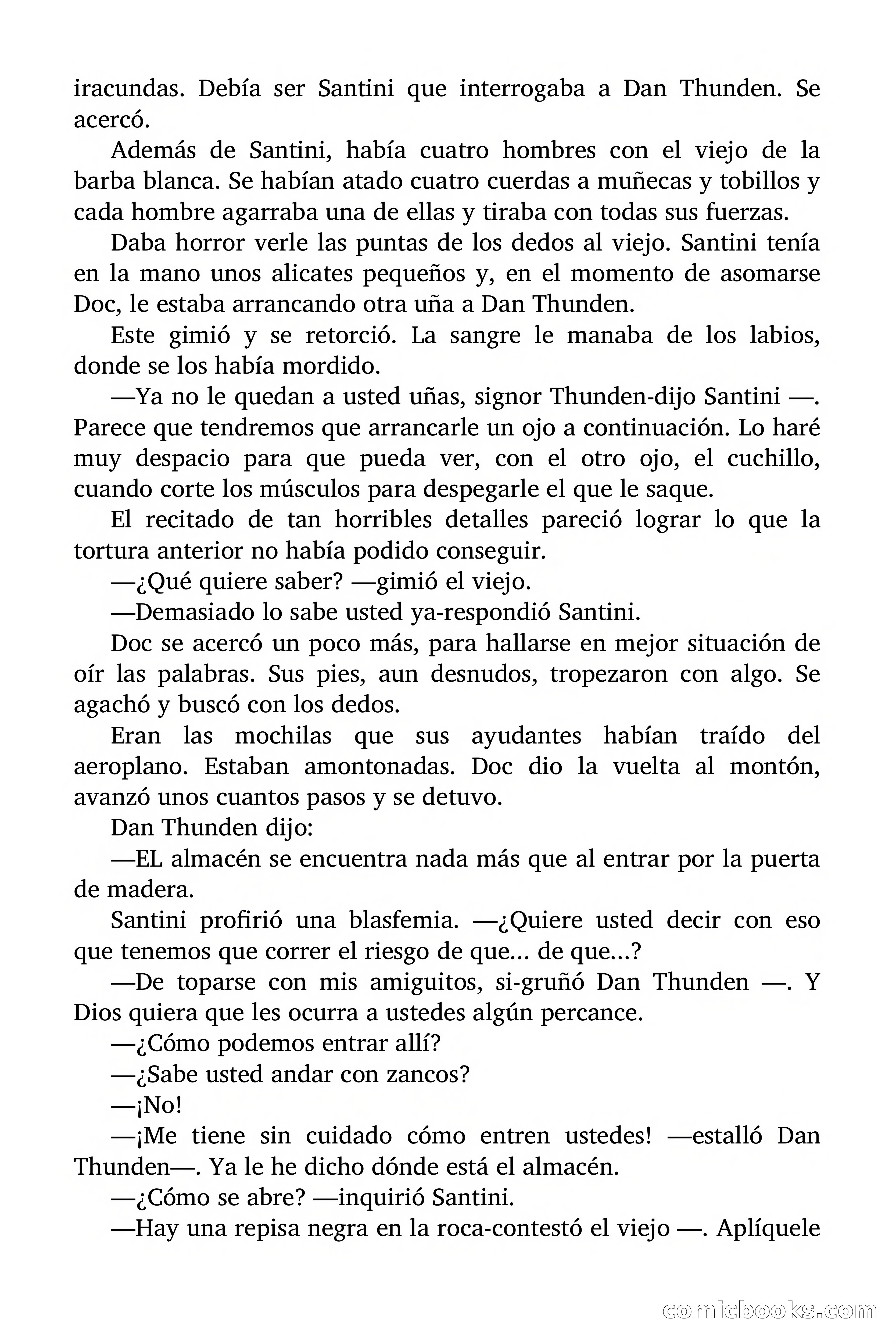 Doc Savage: Manantial de Juventud — page 140 of 155