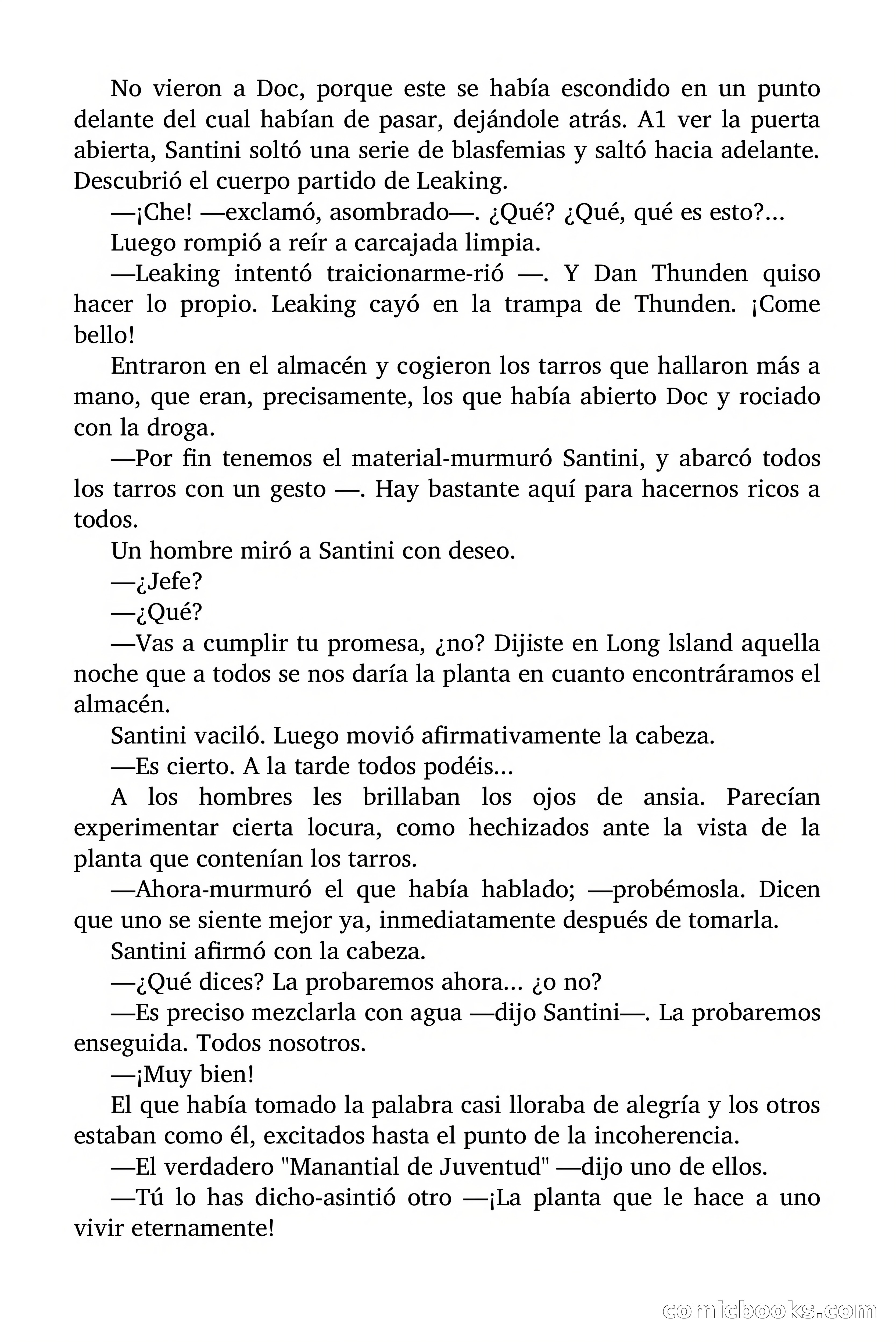 Doc Savage: Manantial de Juventud — page 143 of 155