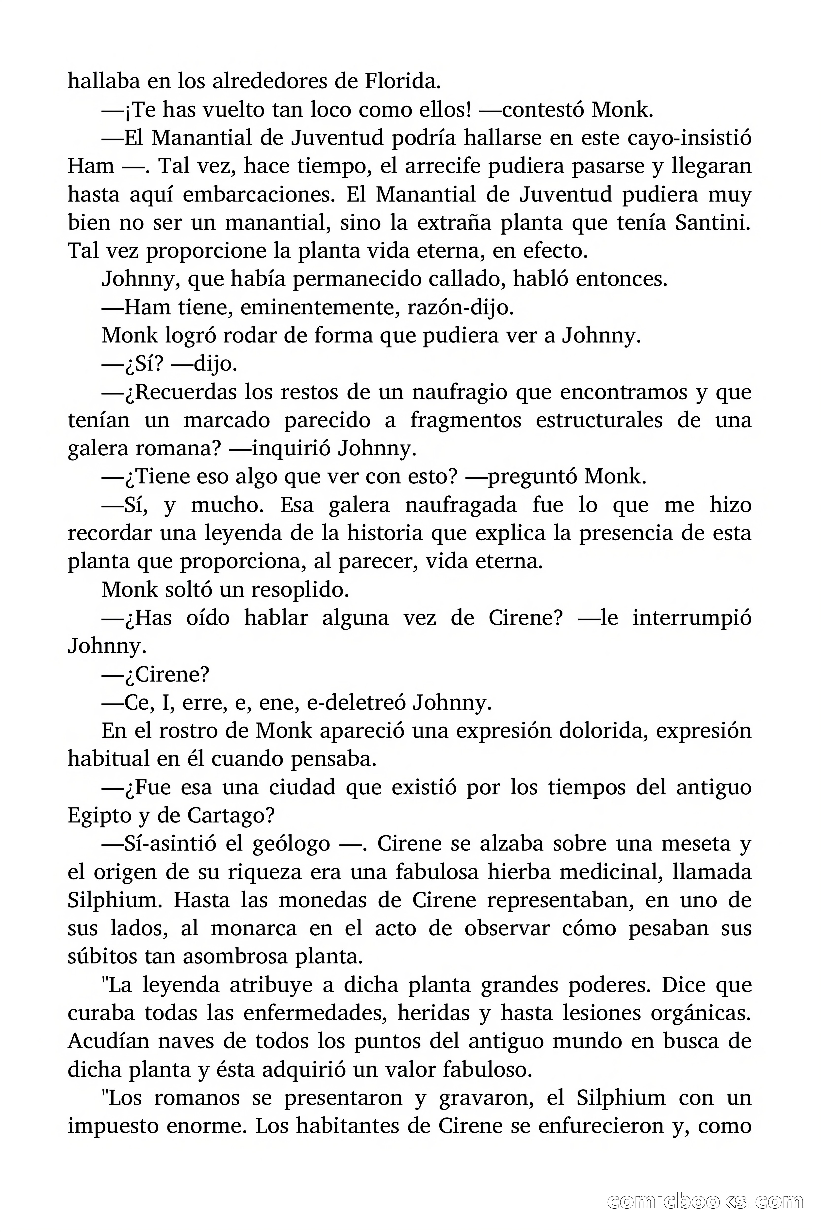 Doc Savage: Manantial de Juventud — page 145 of 155