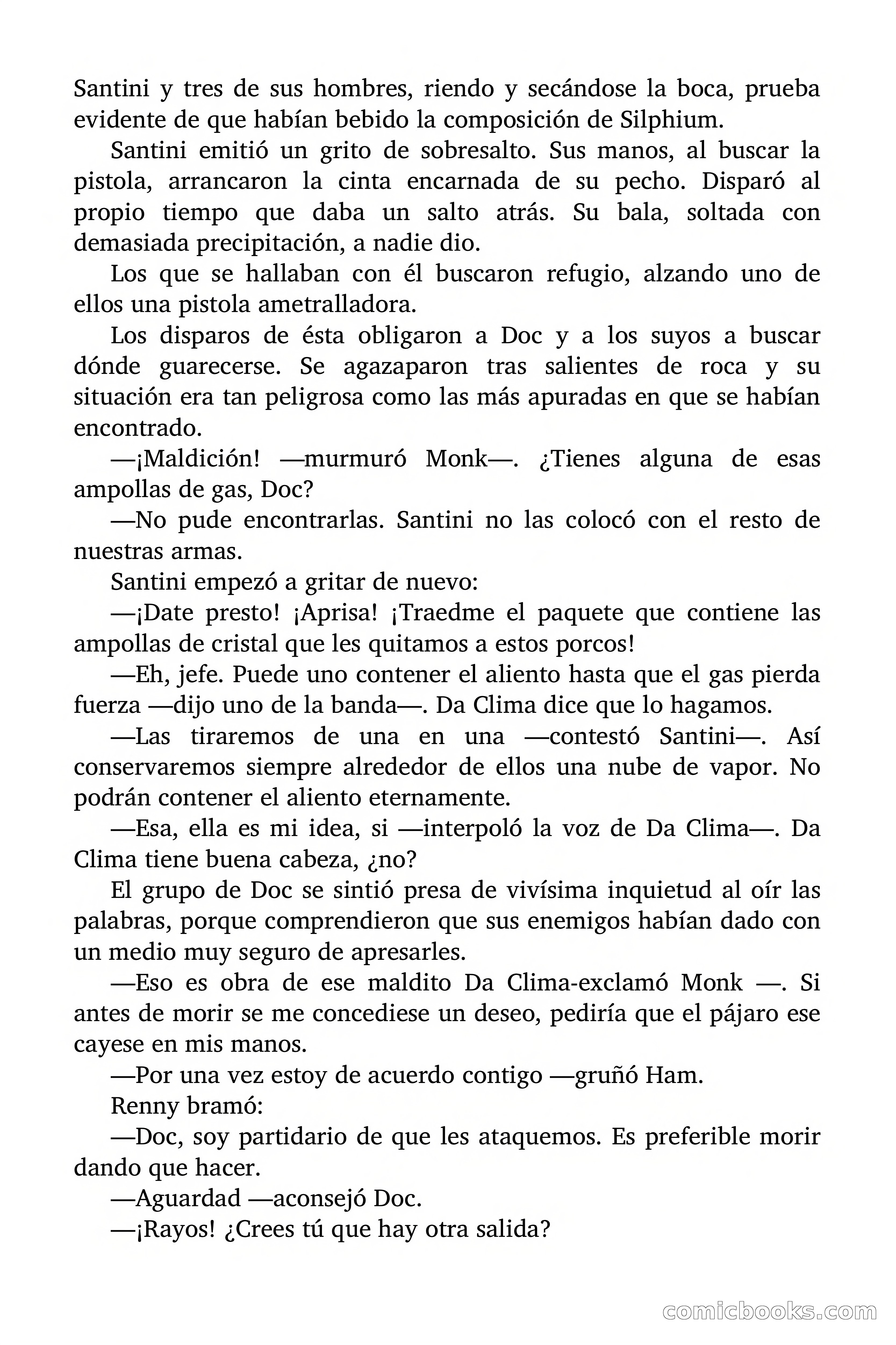 Doc Savage: Manantial de Juventud — page 148 of 155