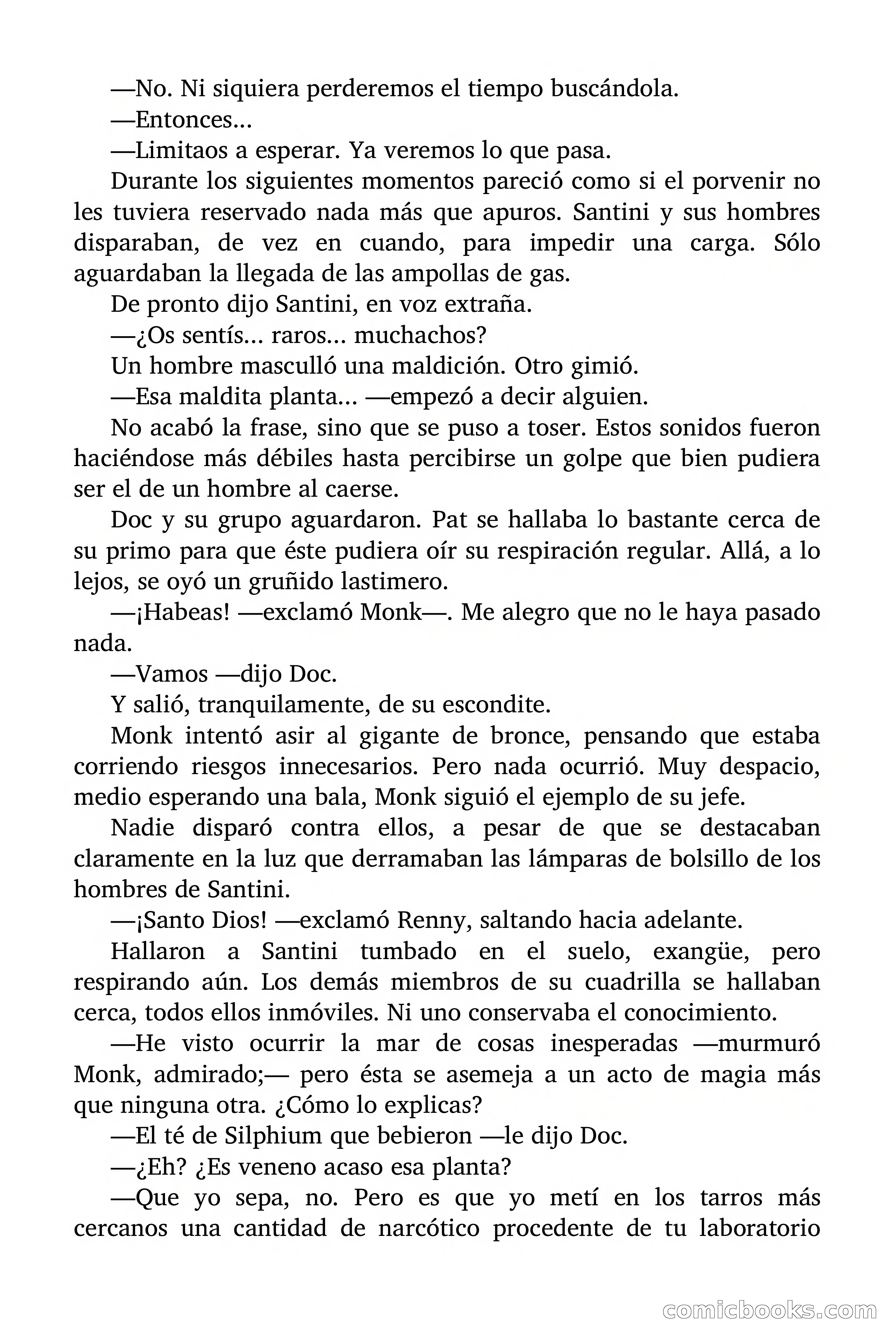 Doc Savage: Manantial de Juventud — page 149 of 155