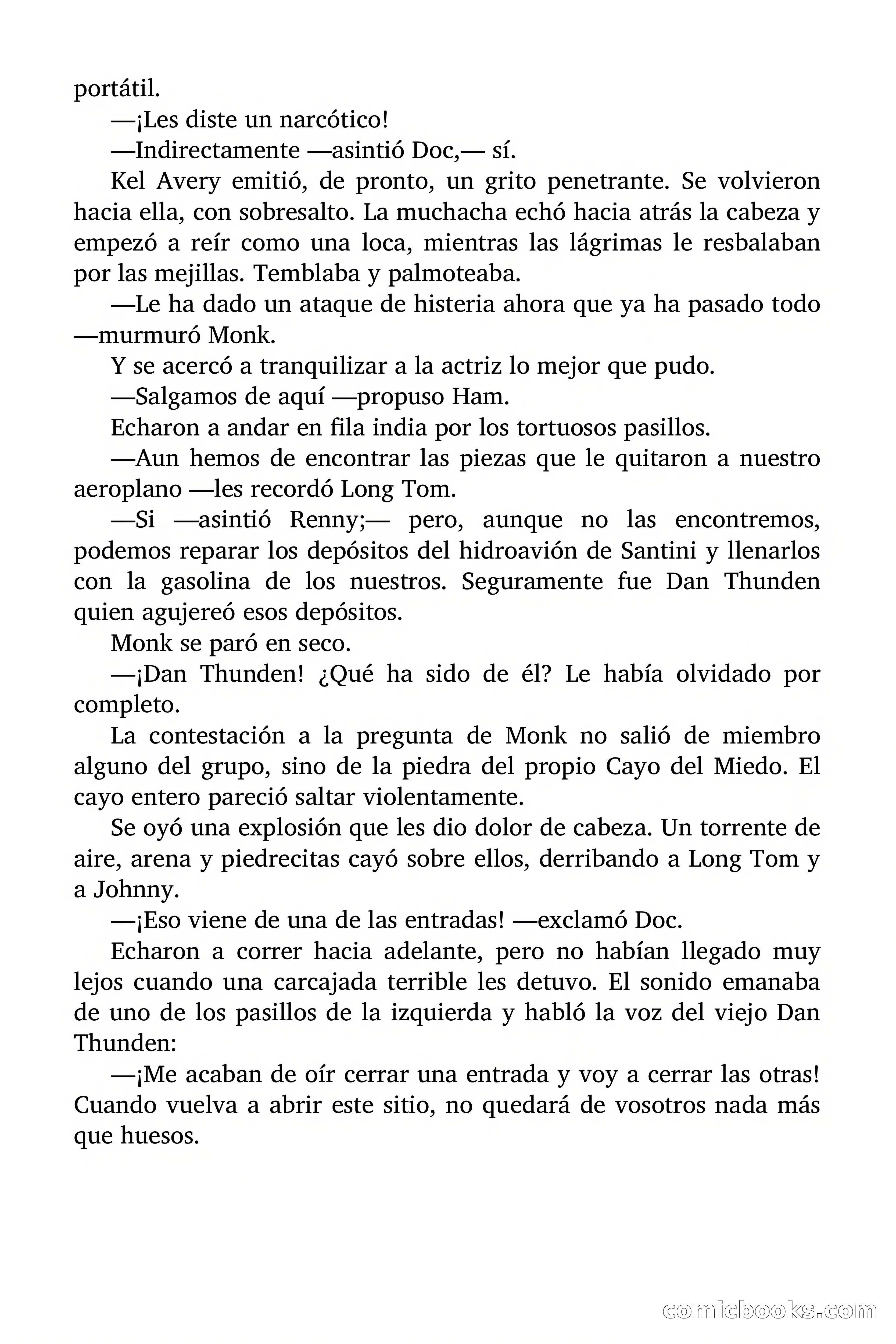 Doc Savage: Manantial de Juventud — page 150 of 155