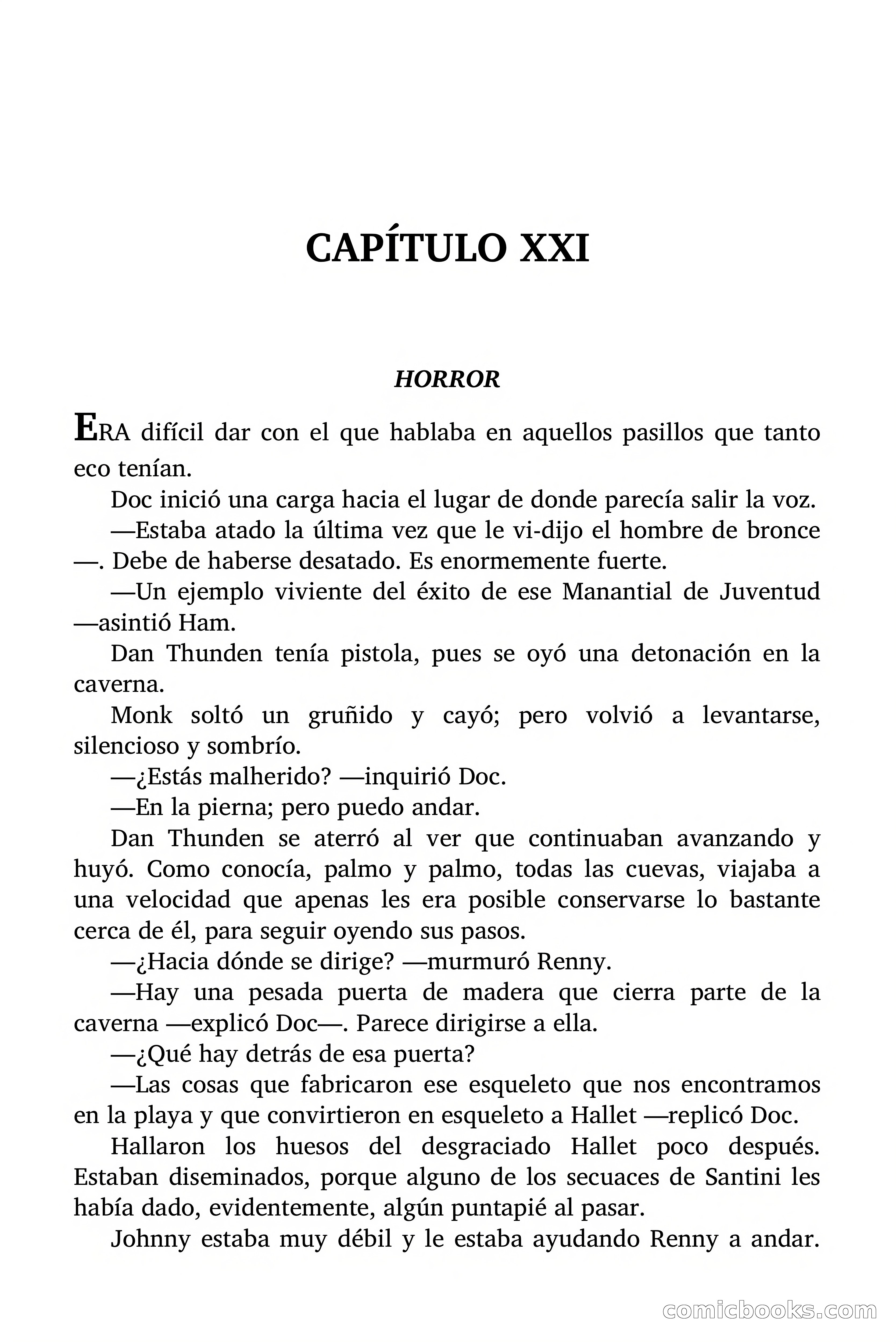 Doc Savage: Manantial de Juventud — page 151 of 155