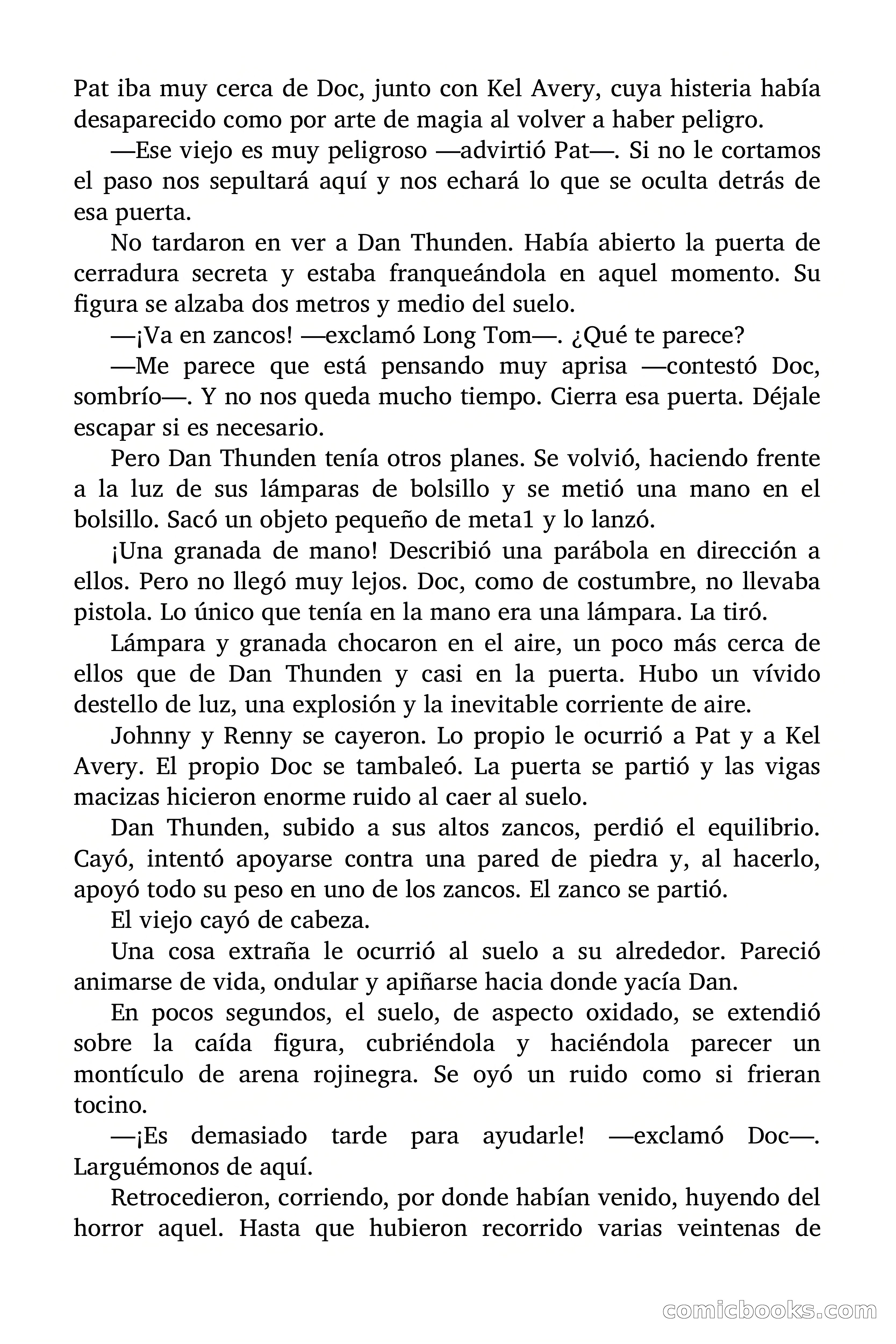 Doc Savage: Manantial de Juventud — page 152 of 155