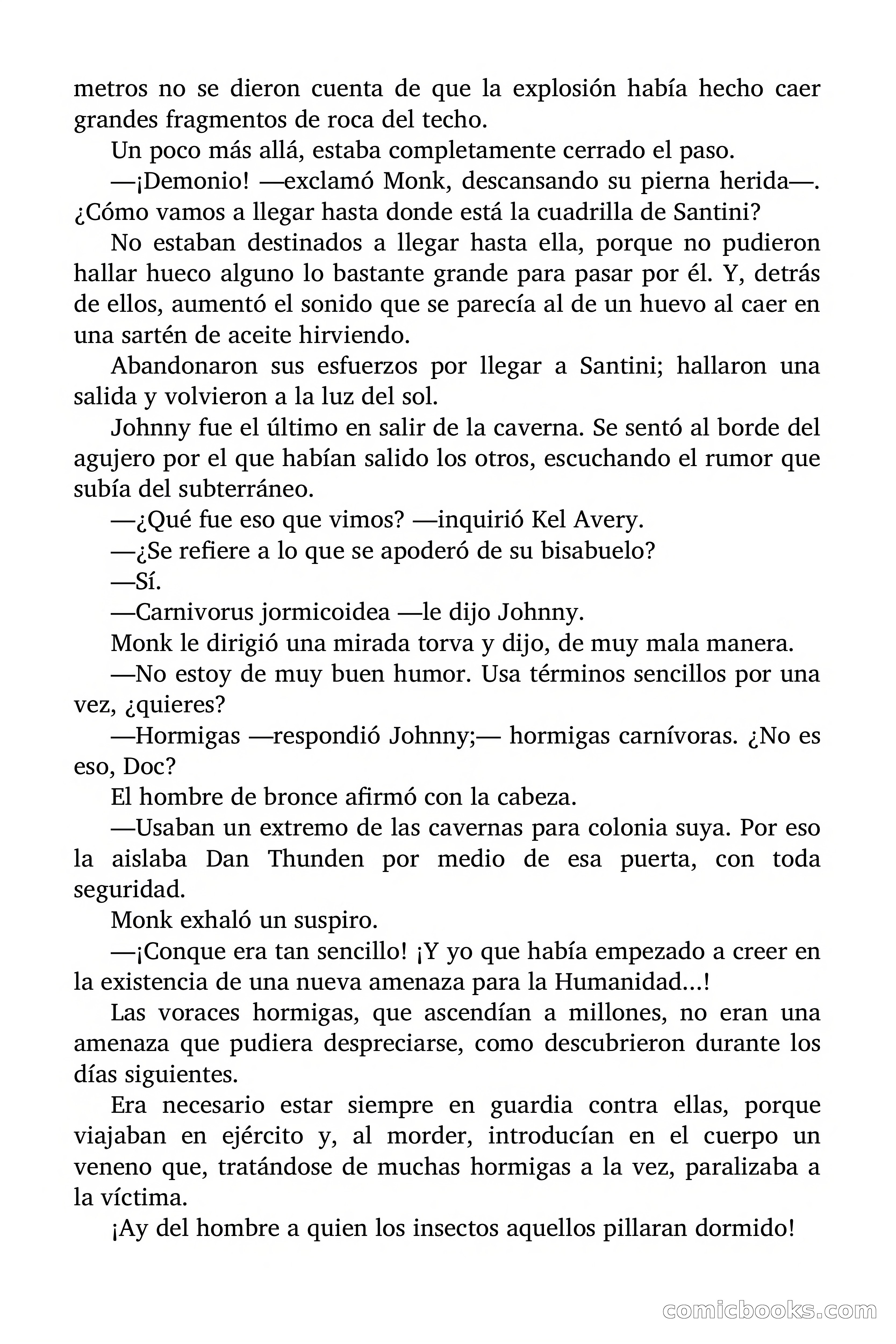 Doc Savage: Manantial de Juventud — page 153 of 155