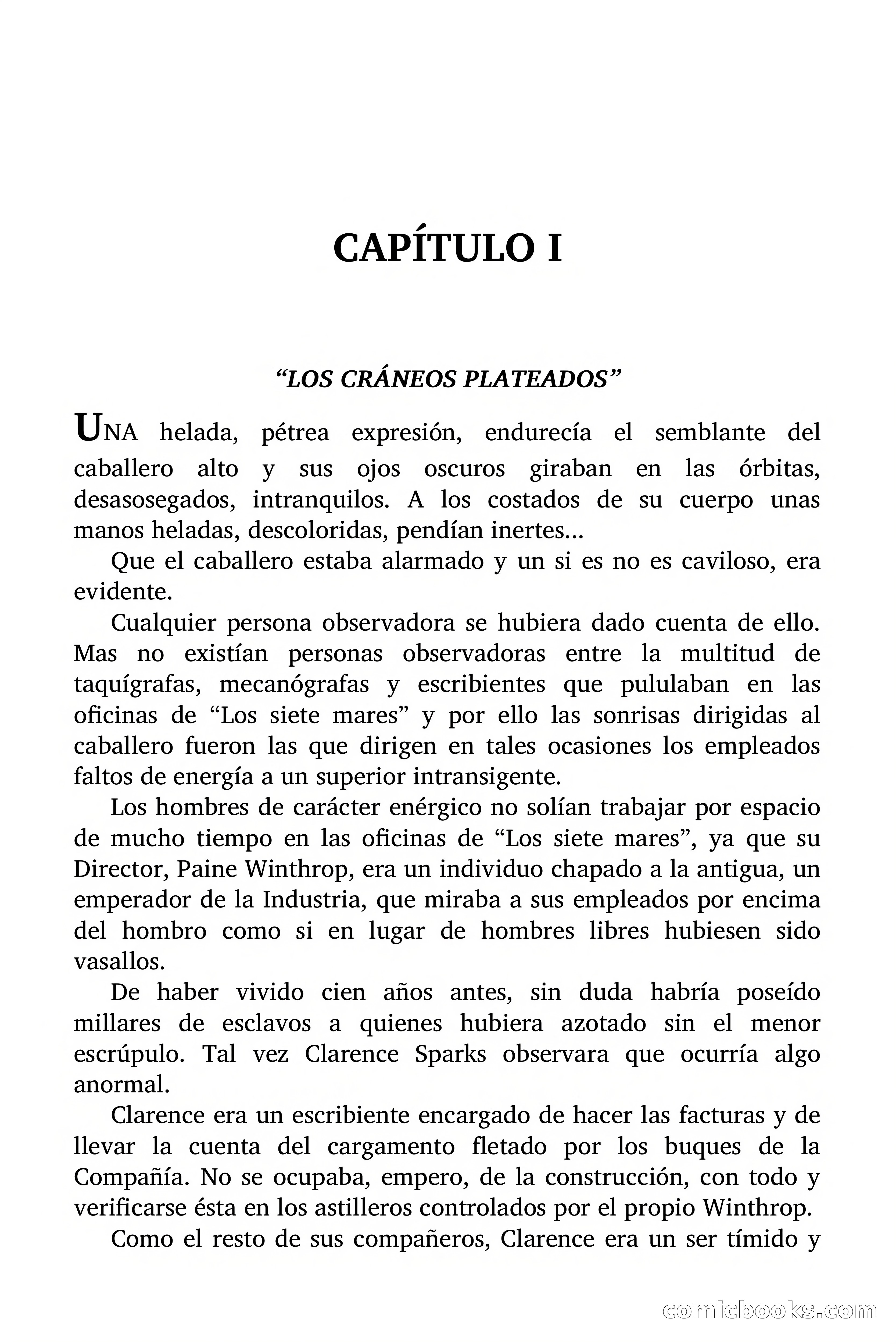 Doc Savage: La Muerte Vestida de Plata — page 3 of 177