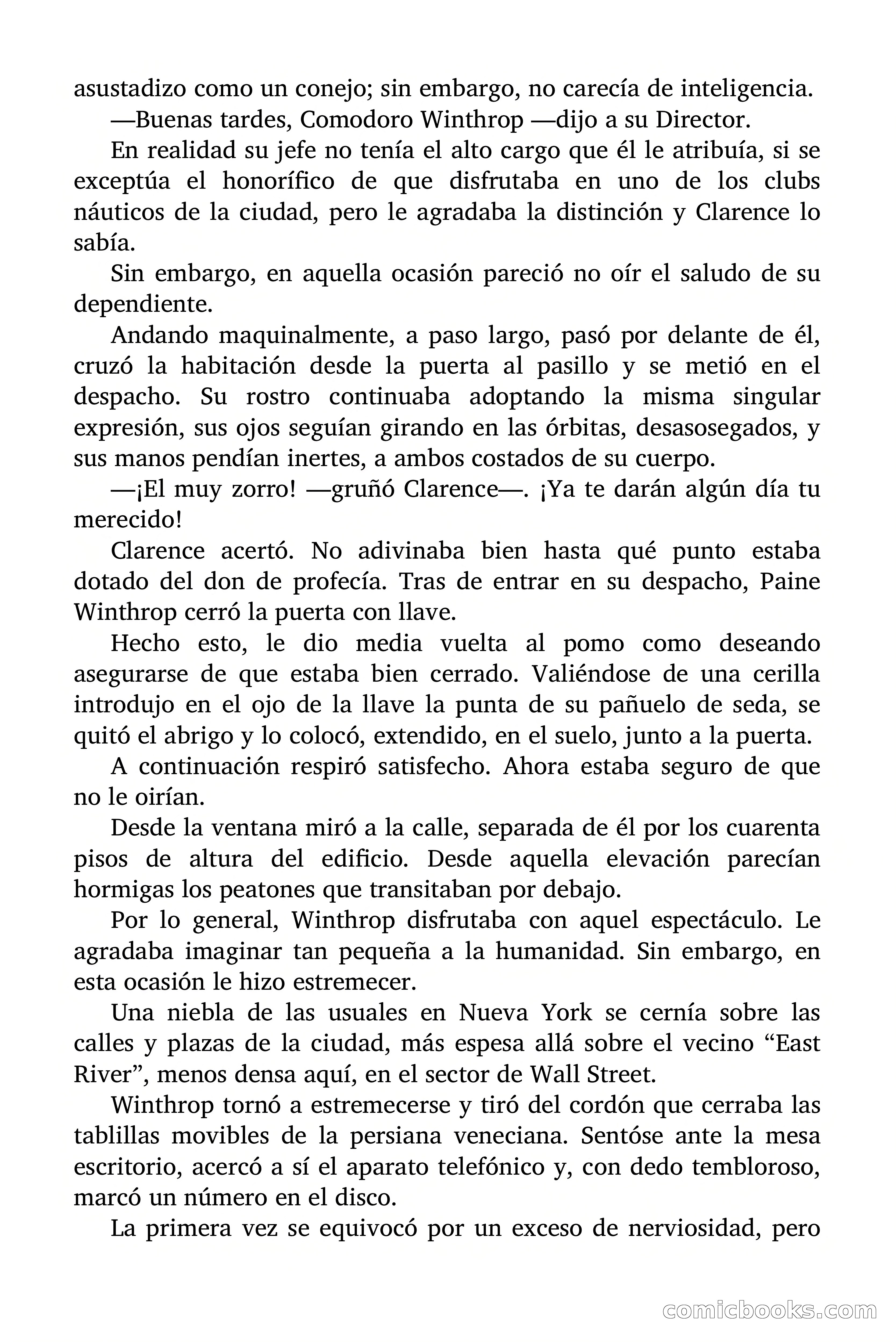 Doc Savage: La Muerte Vestida de Plata — page 4 of 177
