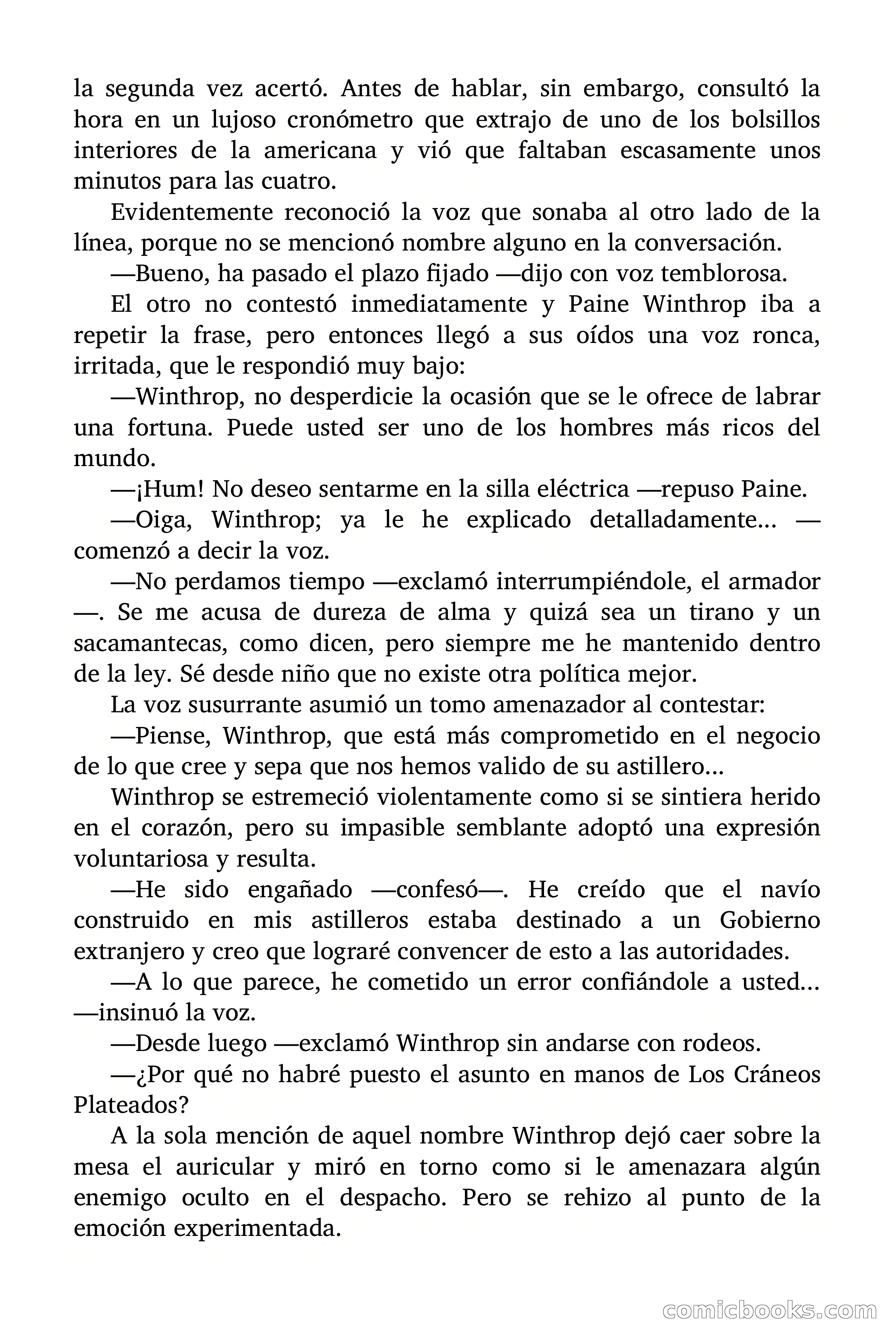 Doc Savage: La Muerte Vestida de Plata — page 5 of 177