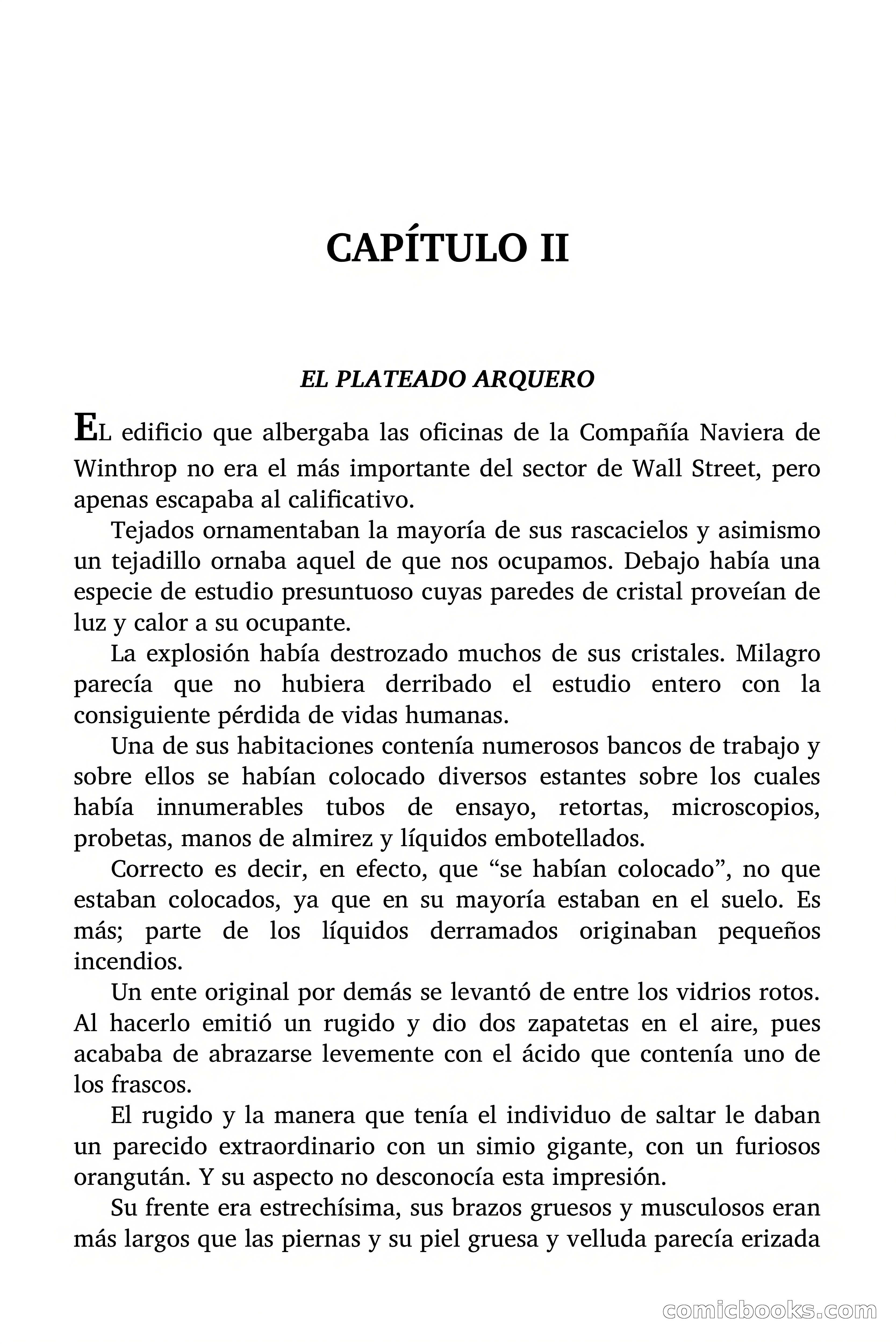 Doc Savage: La Muerte Vestida de Plata — page 8 of 177