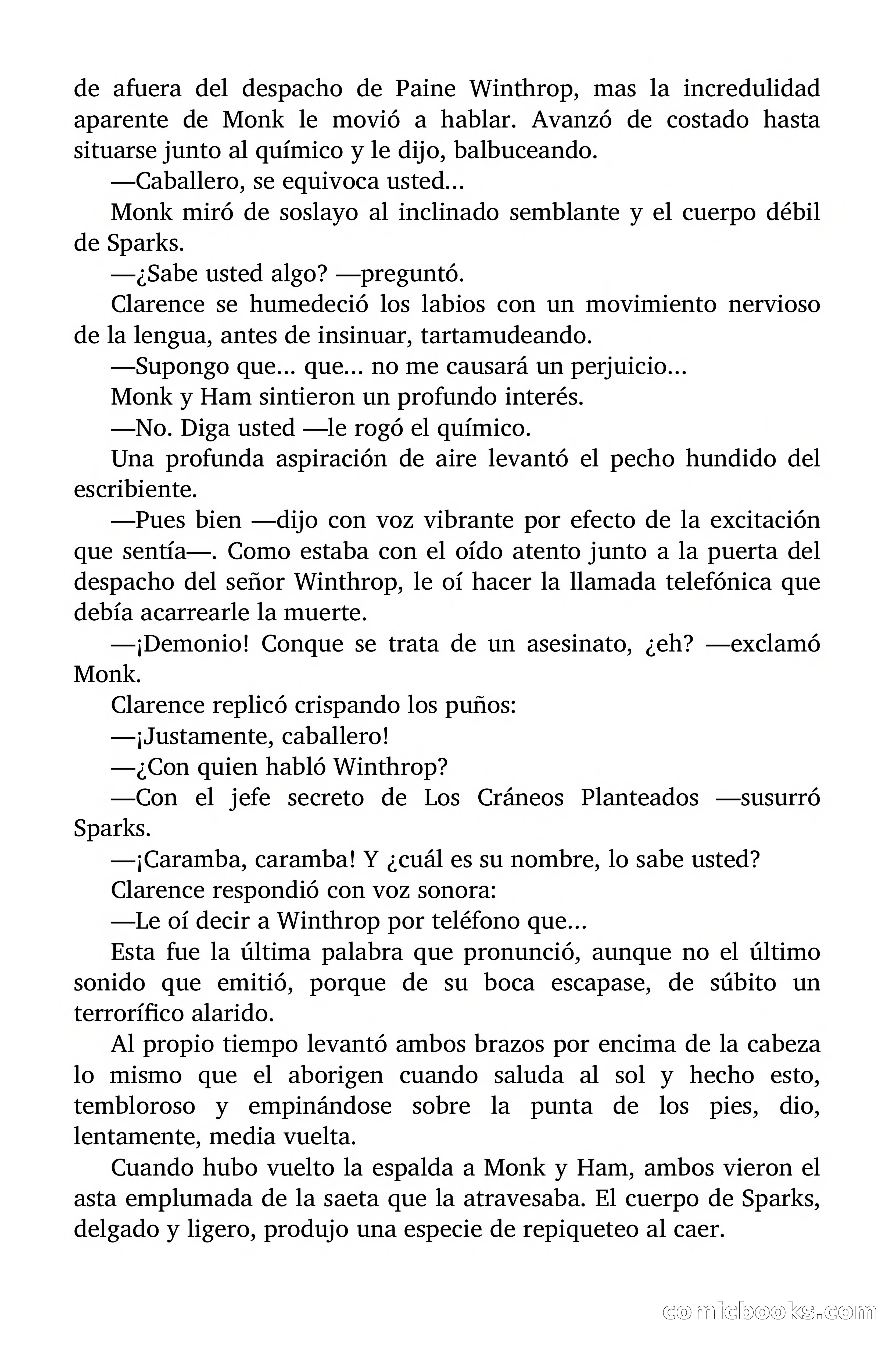 Doc Savage: La Muerte Vestida de Plata — page 13 of 177