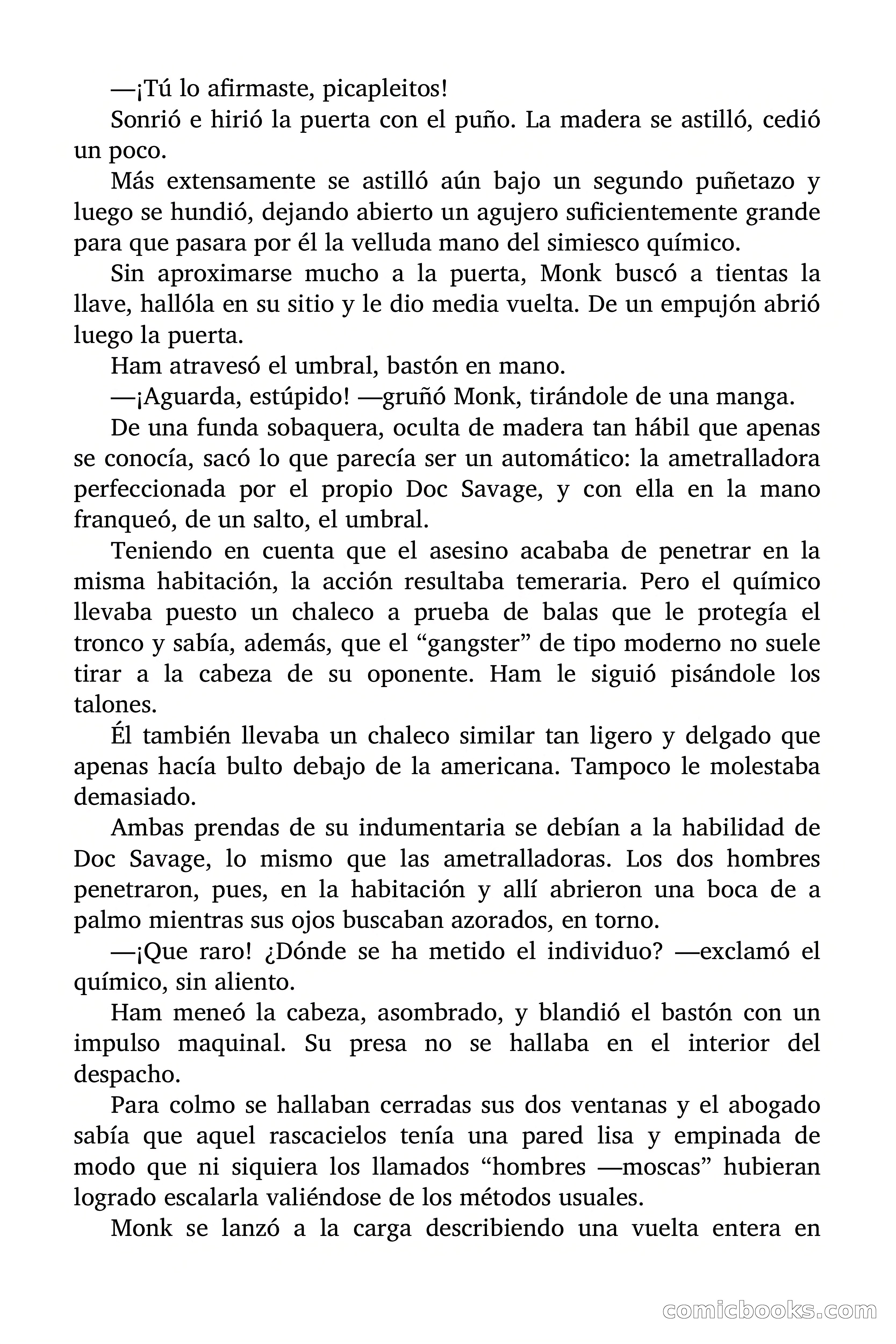 Doc Savage: La Muerte Vestida de Plata — page 16 of 177