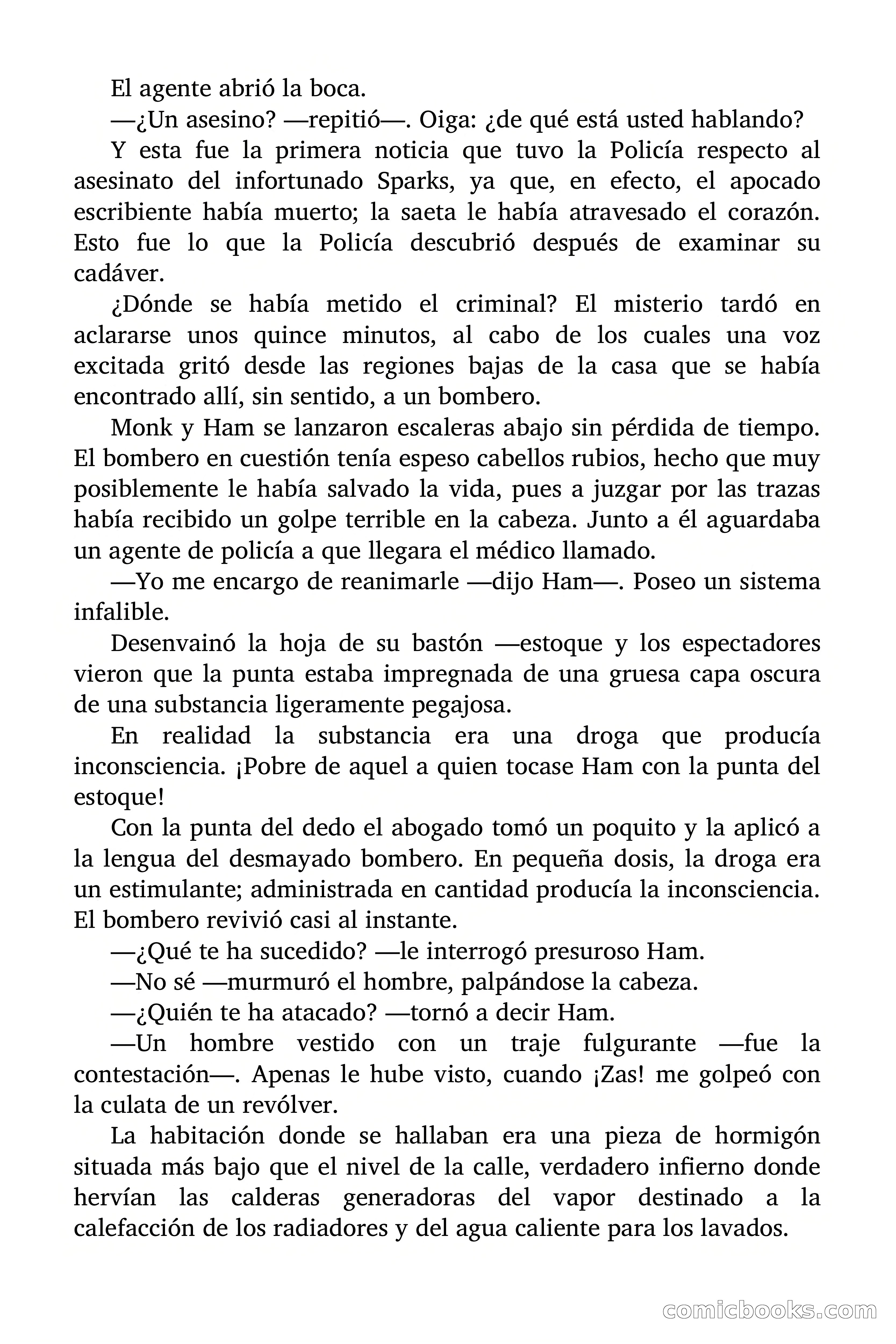 Doc Savage: La Muerte Vestida de Plata — page 18 of 177