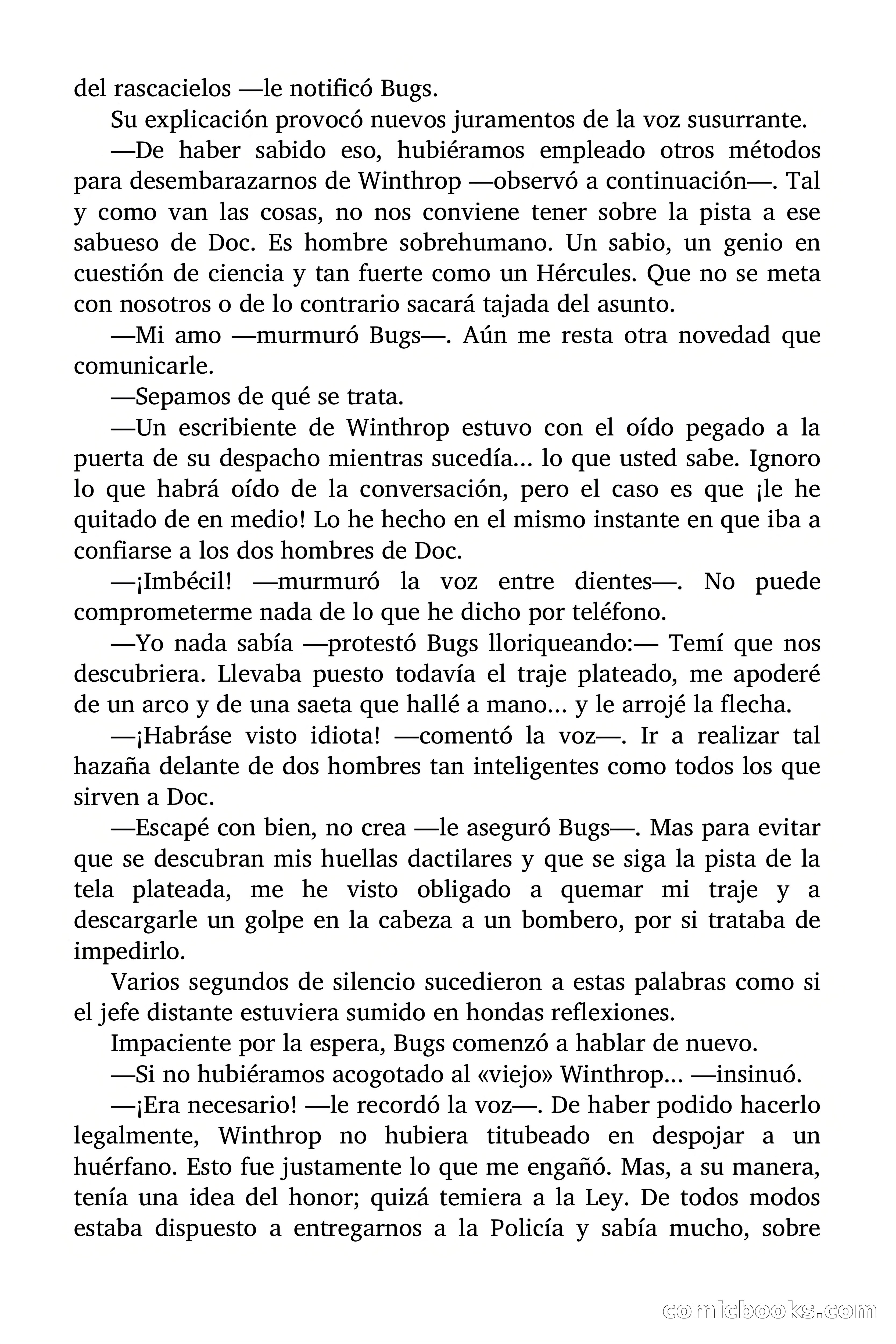 Doc Savage: La Muerte Vestida de Plata — page 20 of 177
